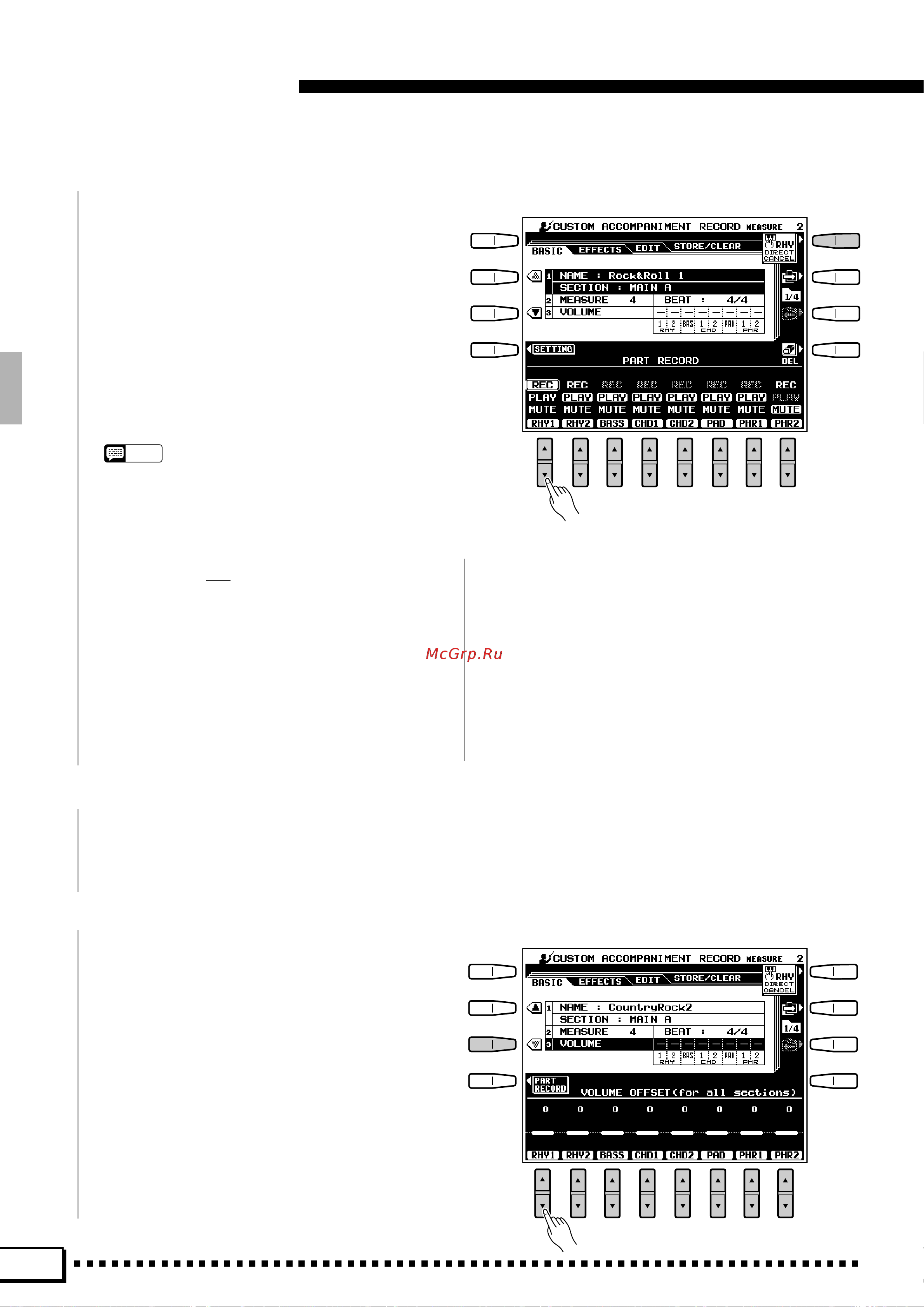 Yamaha PSR-4000 [76/165] Custom accompaniment