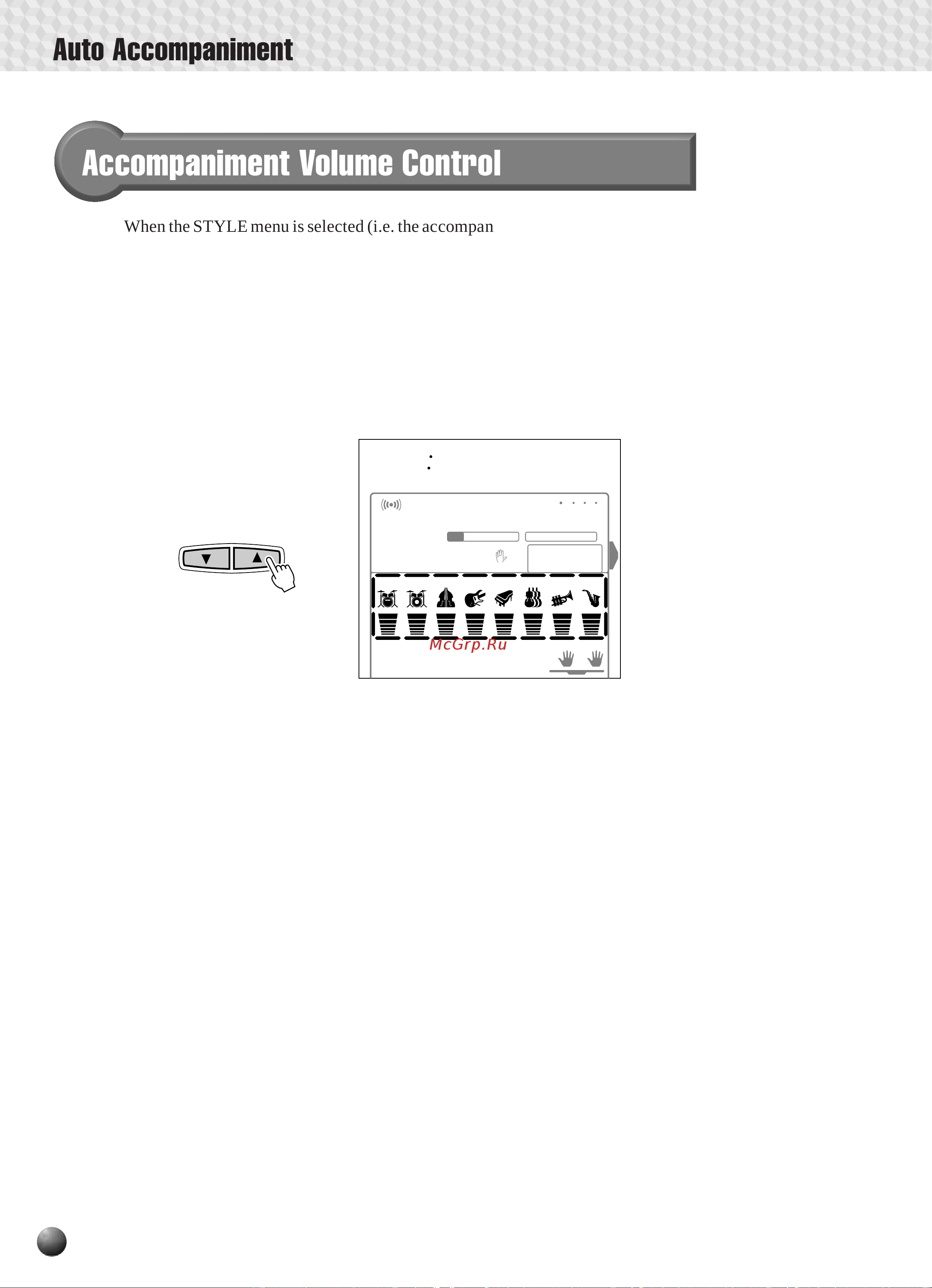Yamaha PSR-330 [28/90] Multi pad