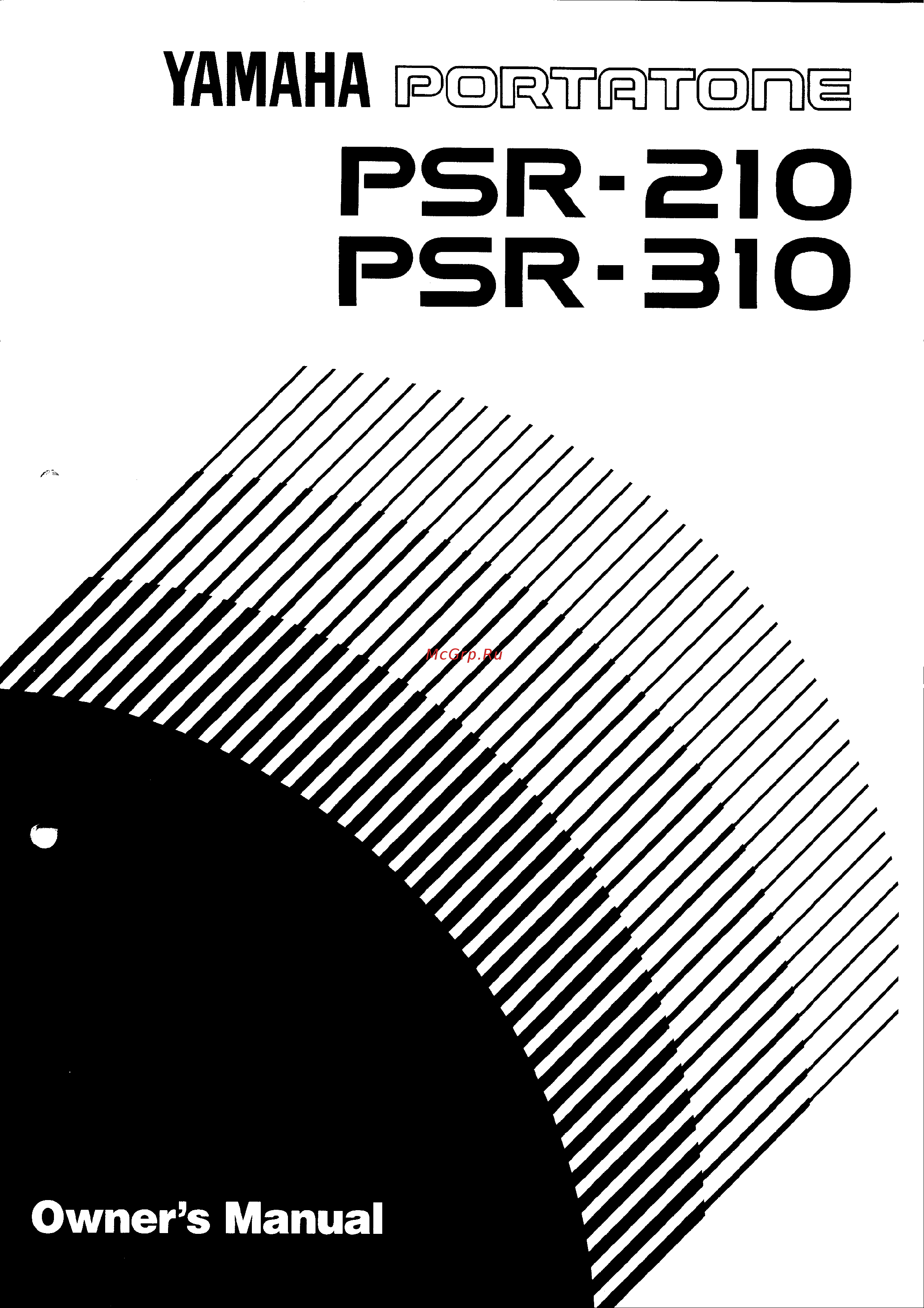 Yamaha PSR-310 Руководство по эксплуатации онлайн