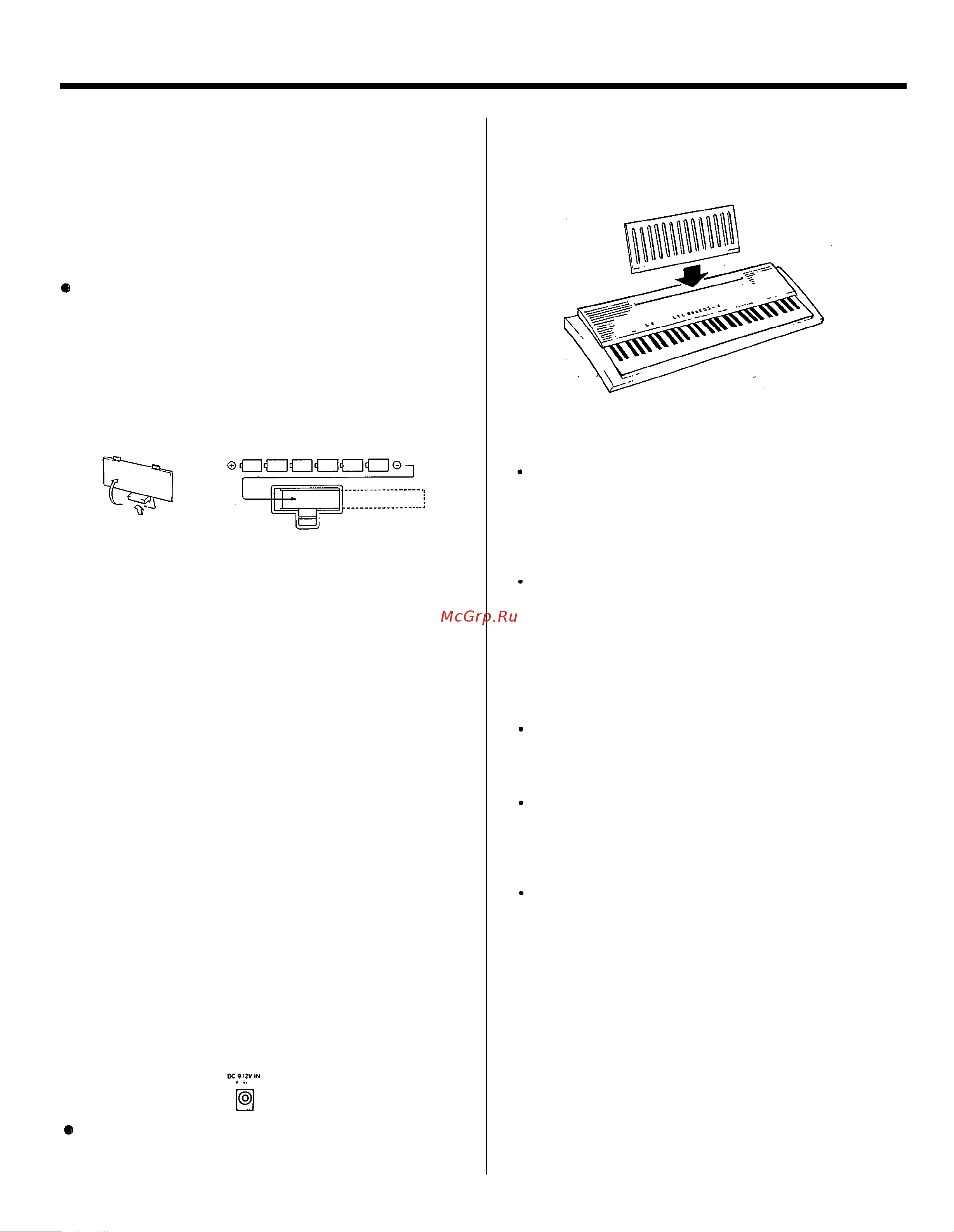 Yamaha PSR-300 [3/29] Before you begin