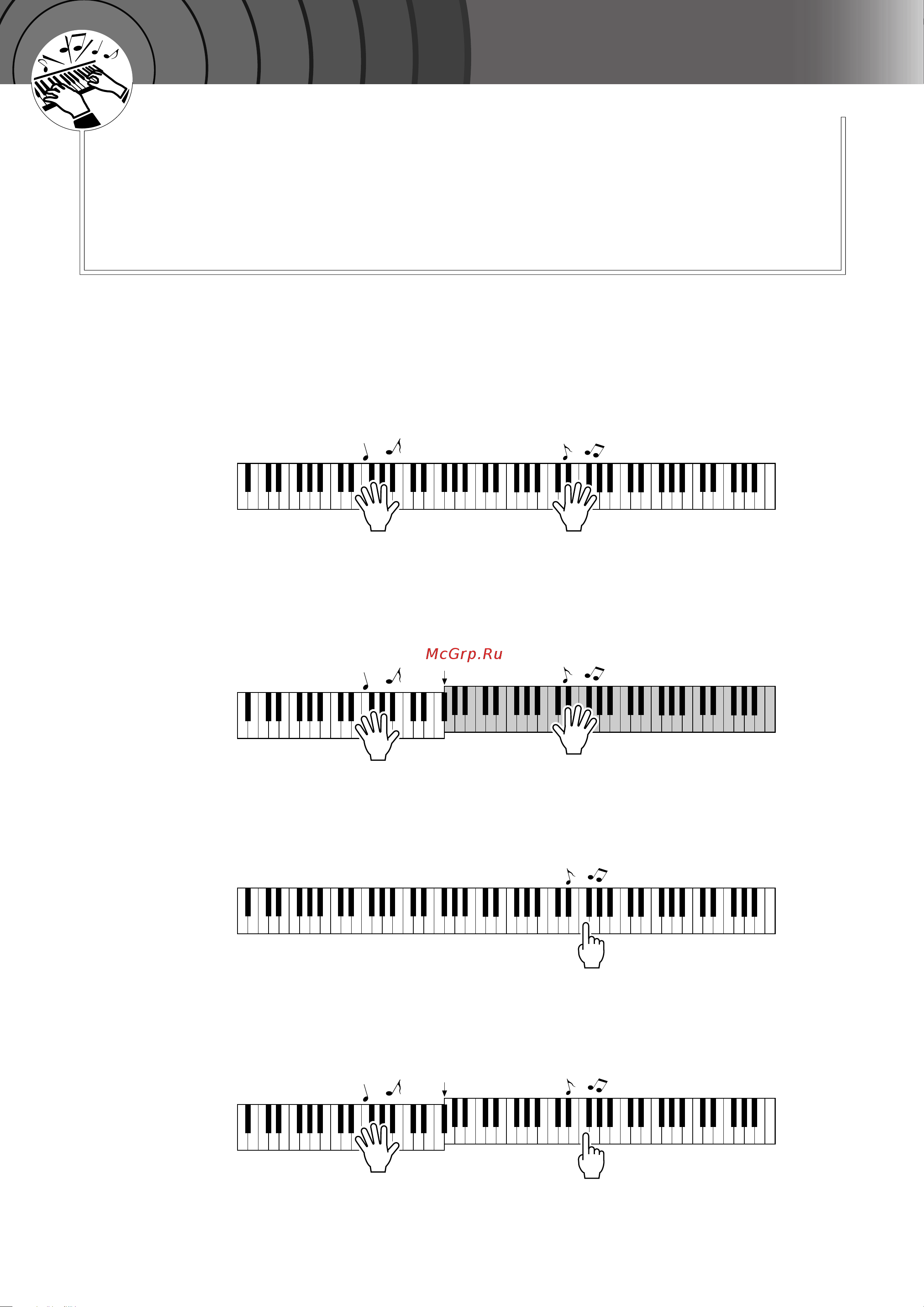 Xoro YAMAHA DGX-620 [35/142] Простейшая техника игры на фортепьяно
