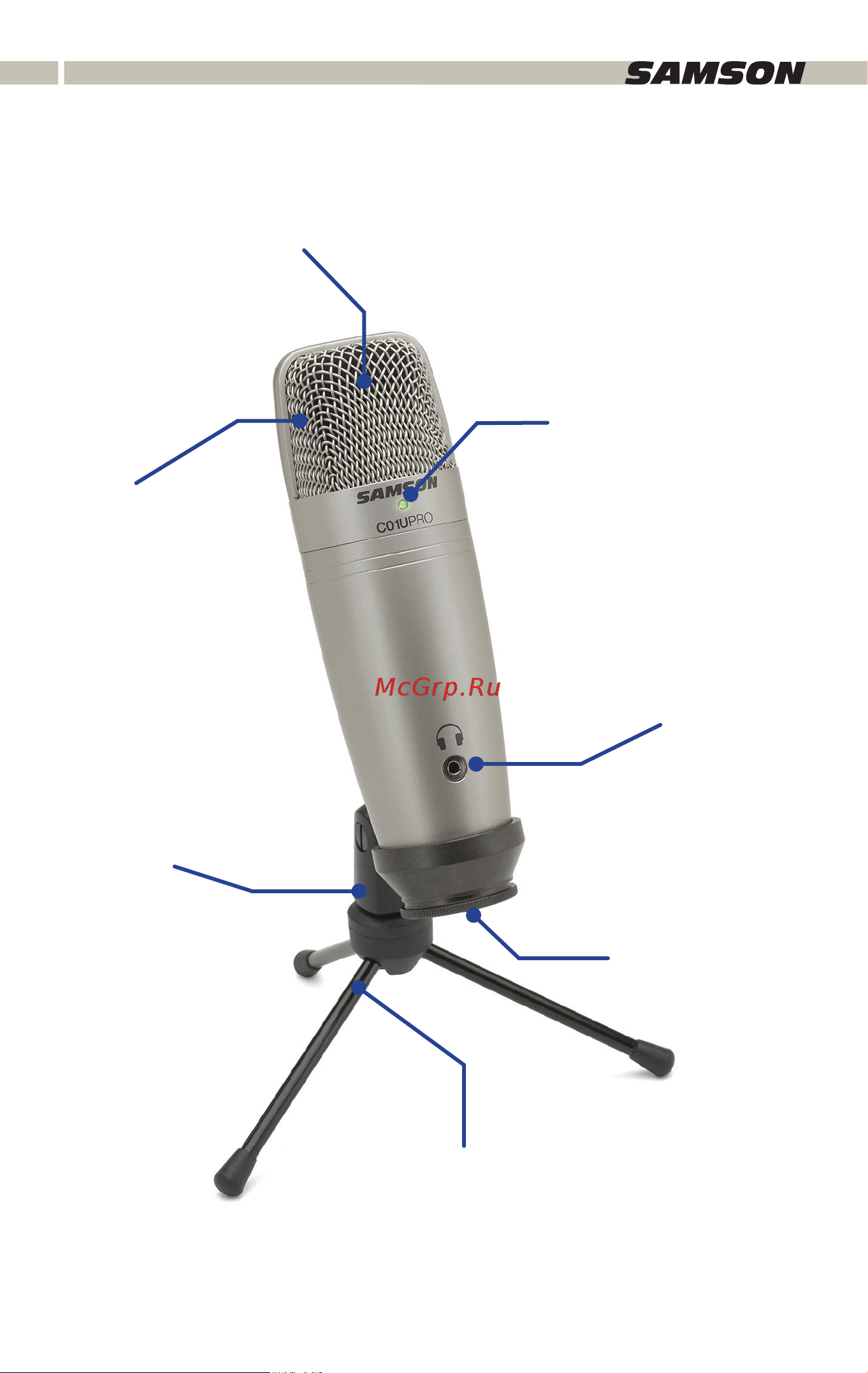 Samson C01U PRO [4/11] Характеристики