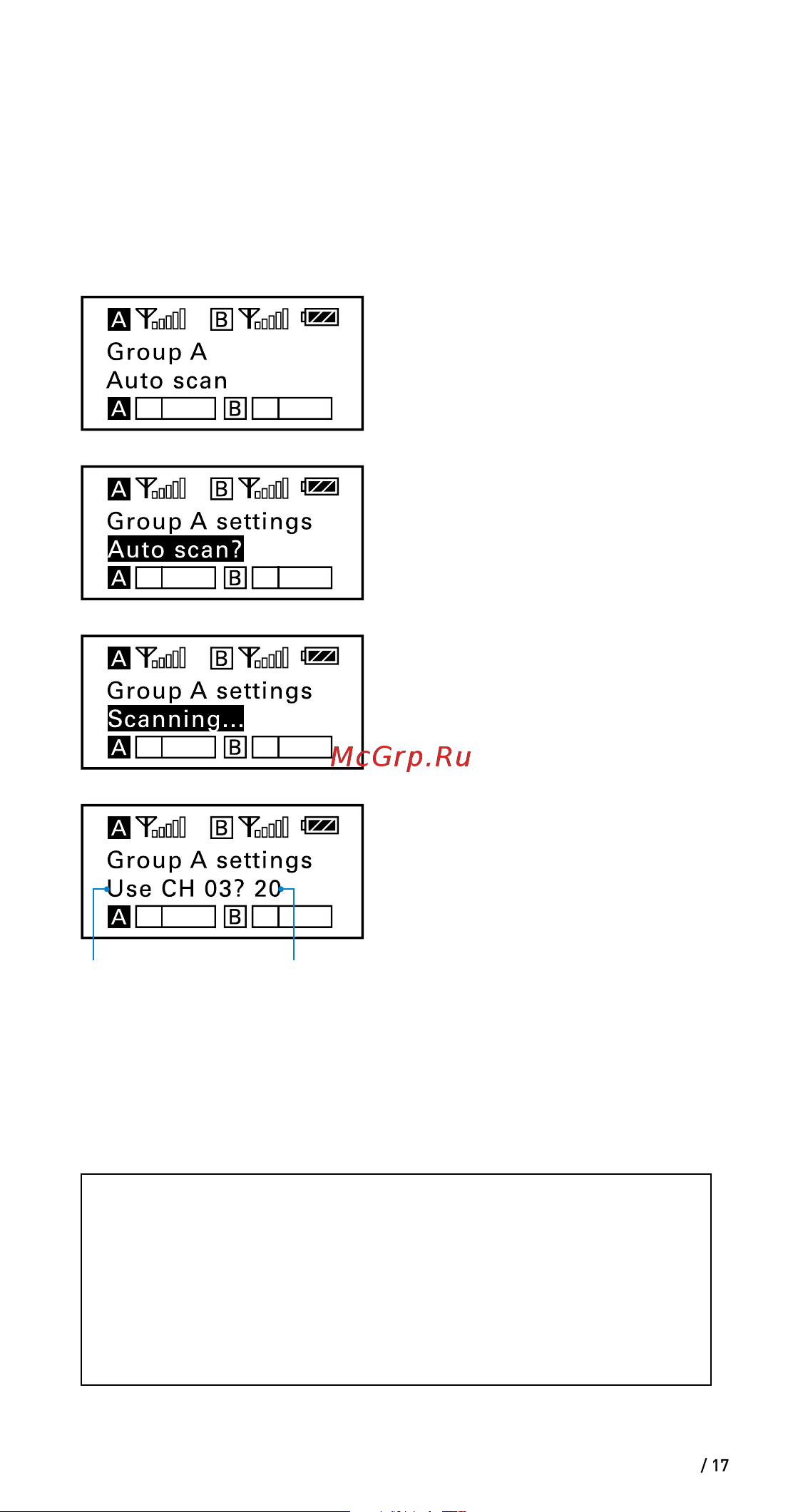 Saramonic UwMic9 TX9+TX9+RX9 Руководство по эксплуатации онлайн [19/28] 777759