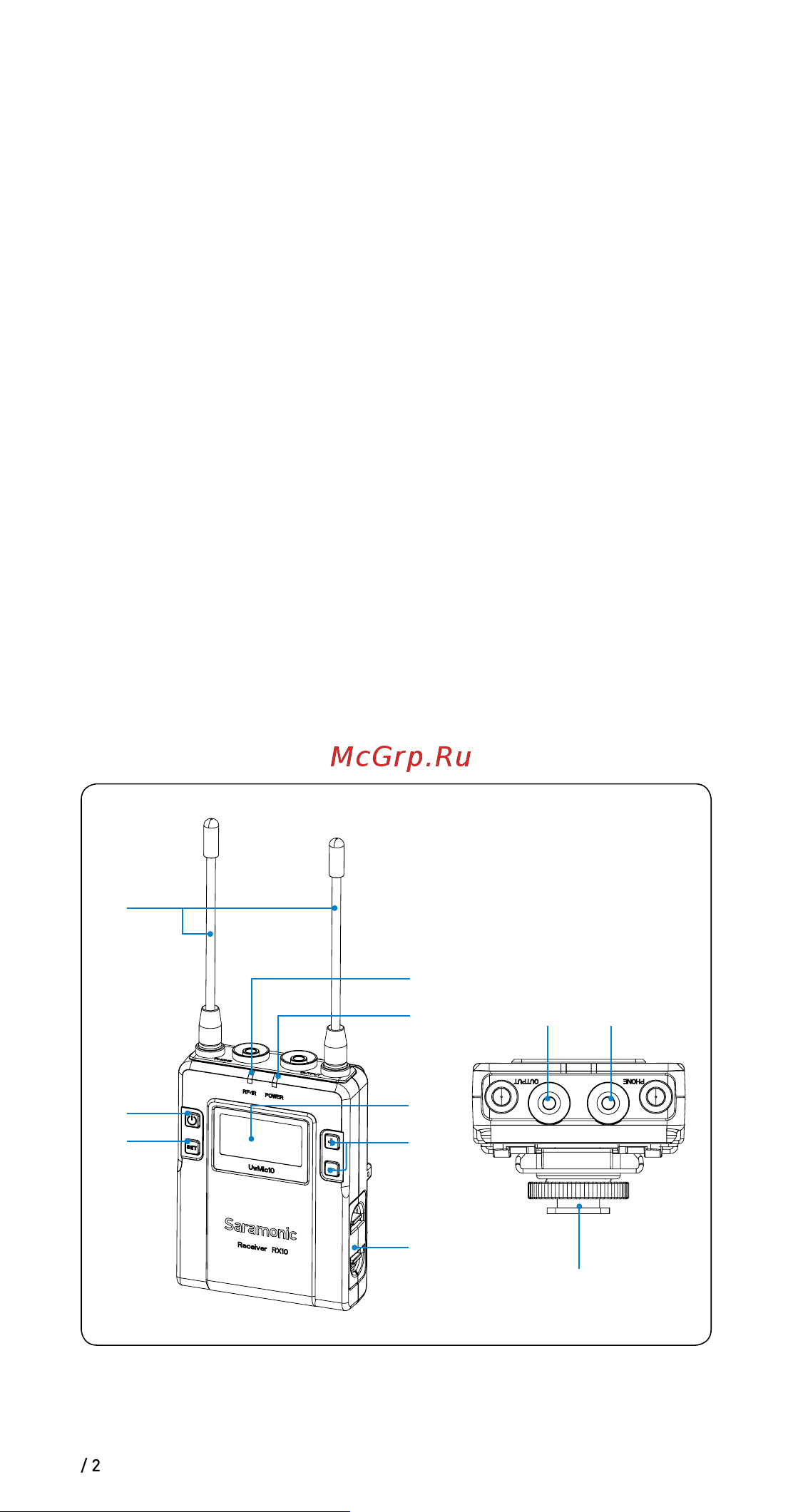 Saramonic UwMic9 TX9+TX9+RX9 [4/28] General introduction