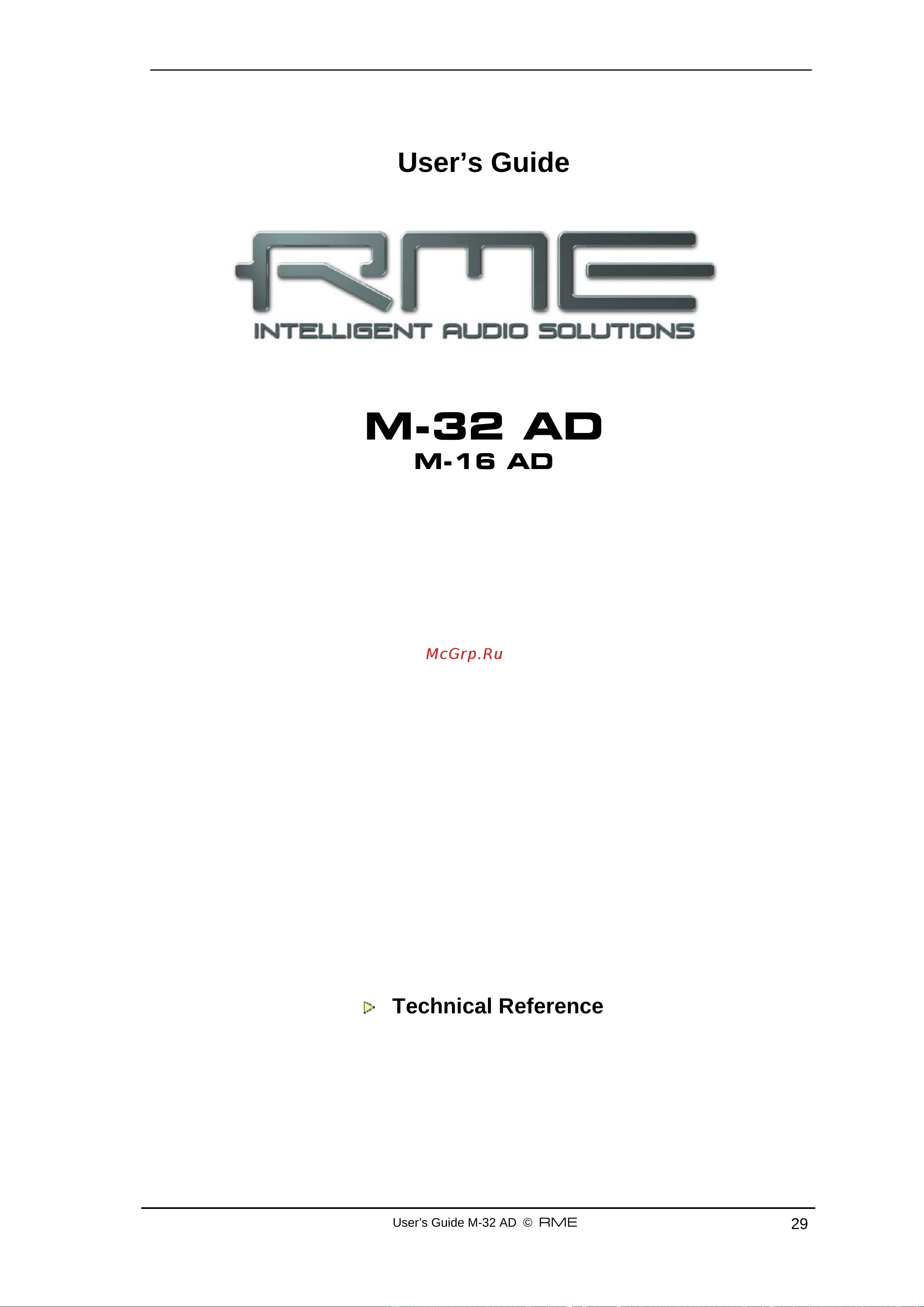 RME M-16 AD [29/57] M 32 ad