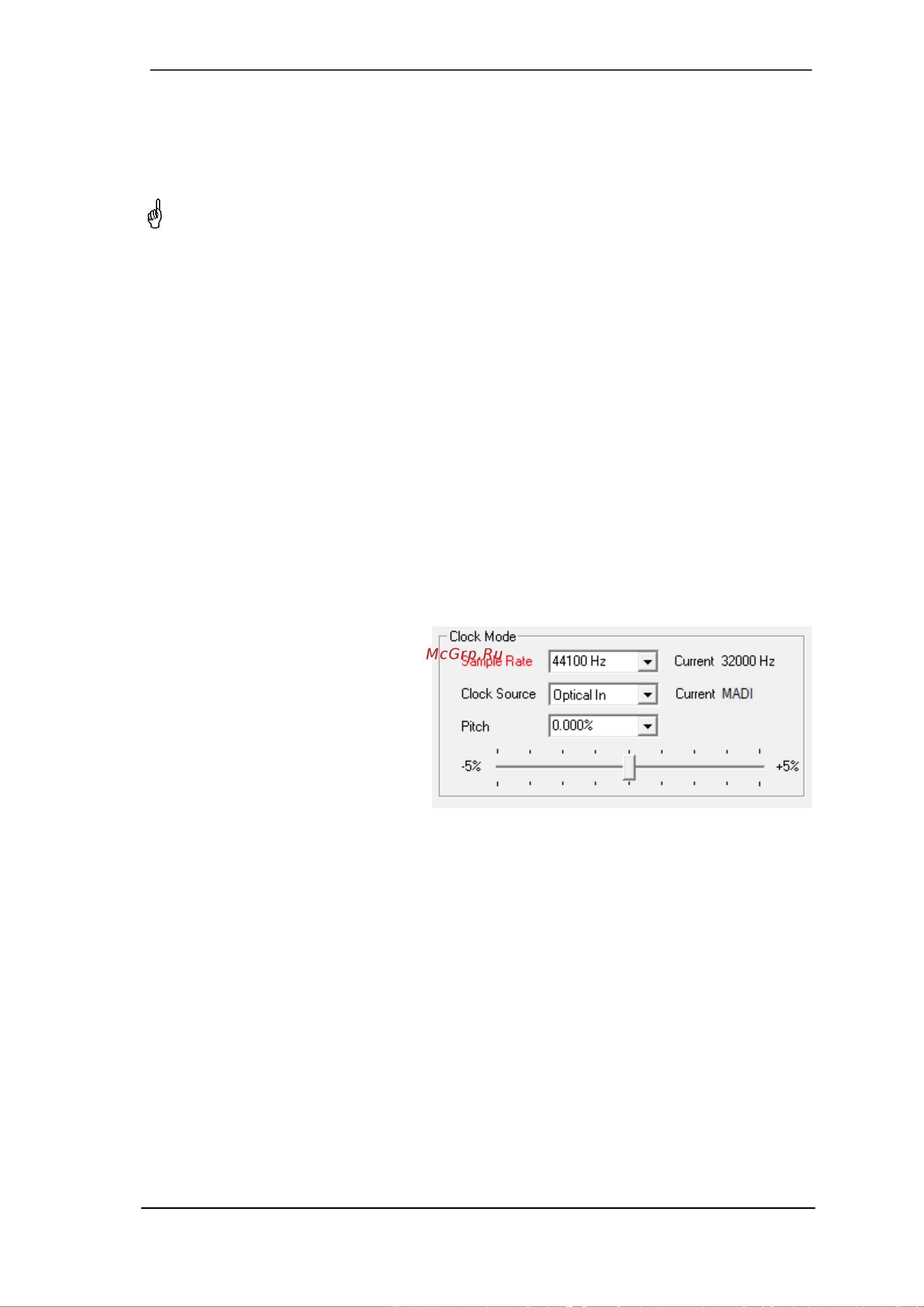 RME HDSPe MADI [17/72] Clock modes synchronisation