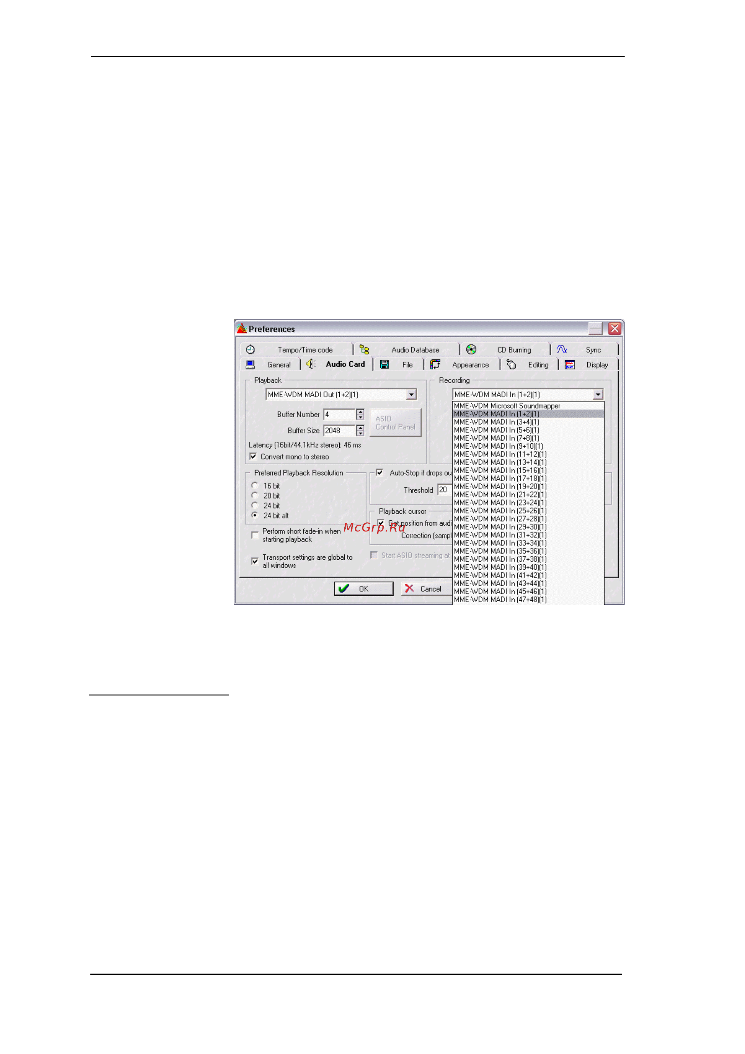 RME HDSPe MADI [18/72] Operation and usage