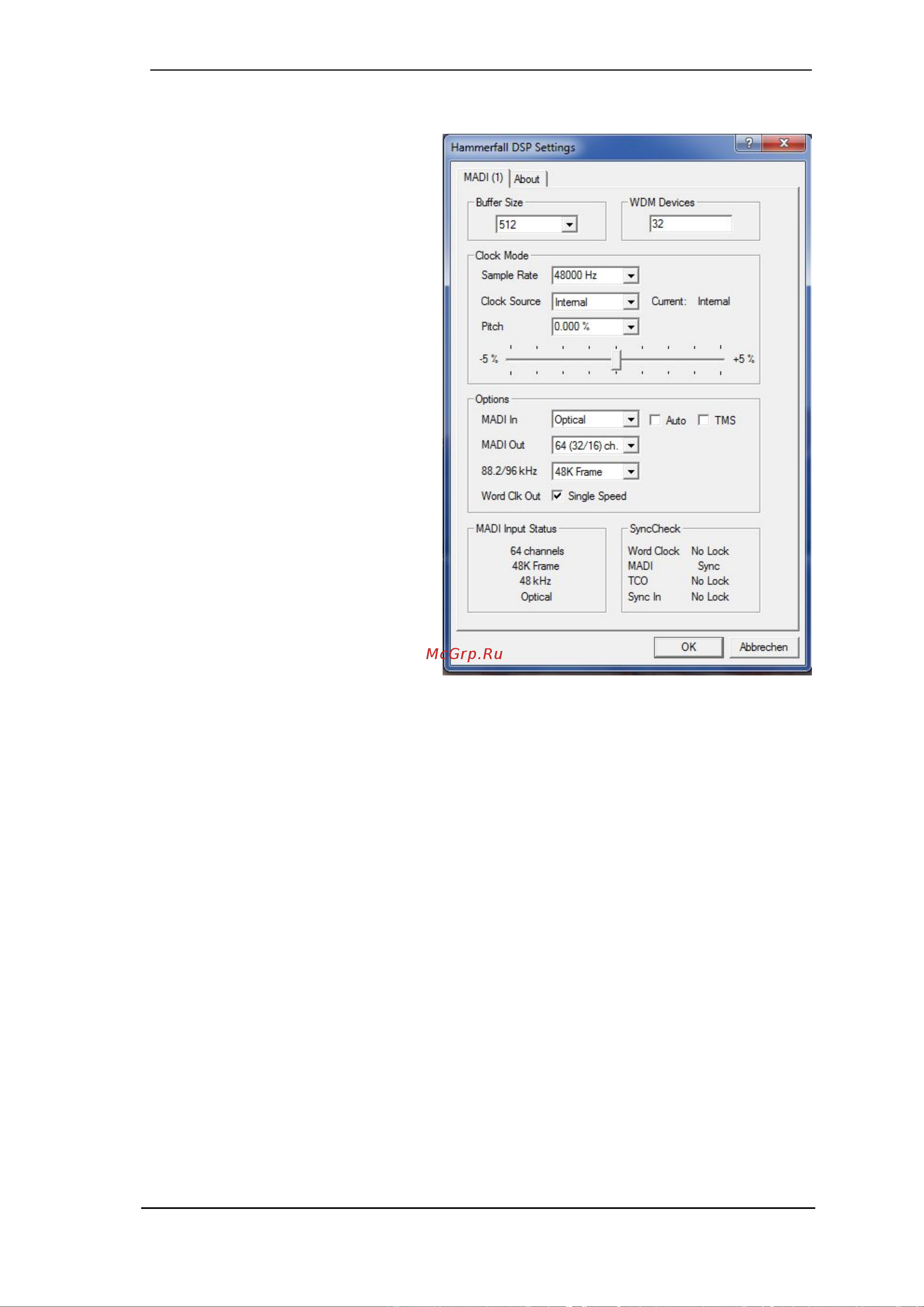RME HDSPe MADI [21/72] Digital recording