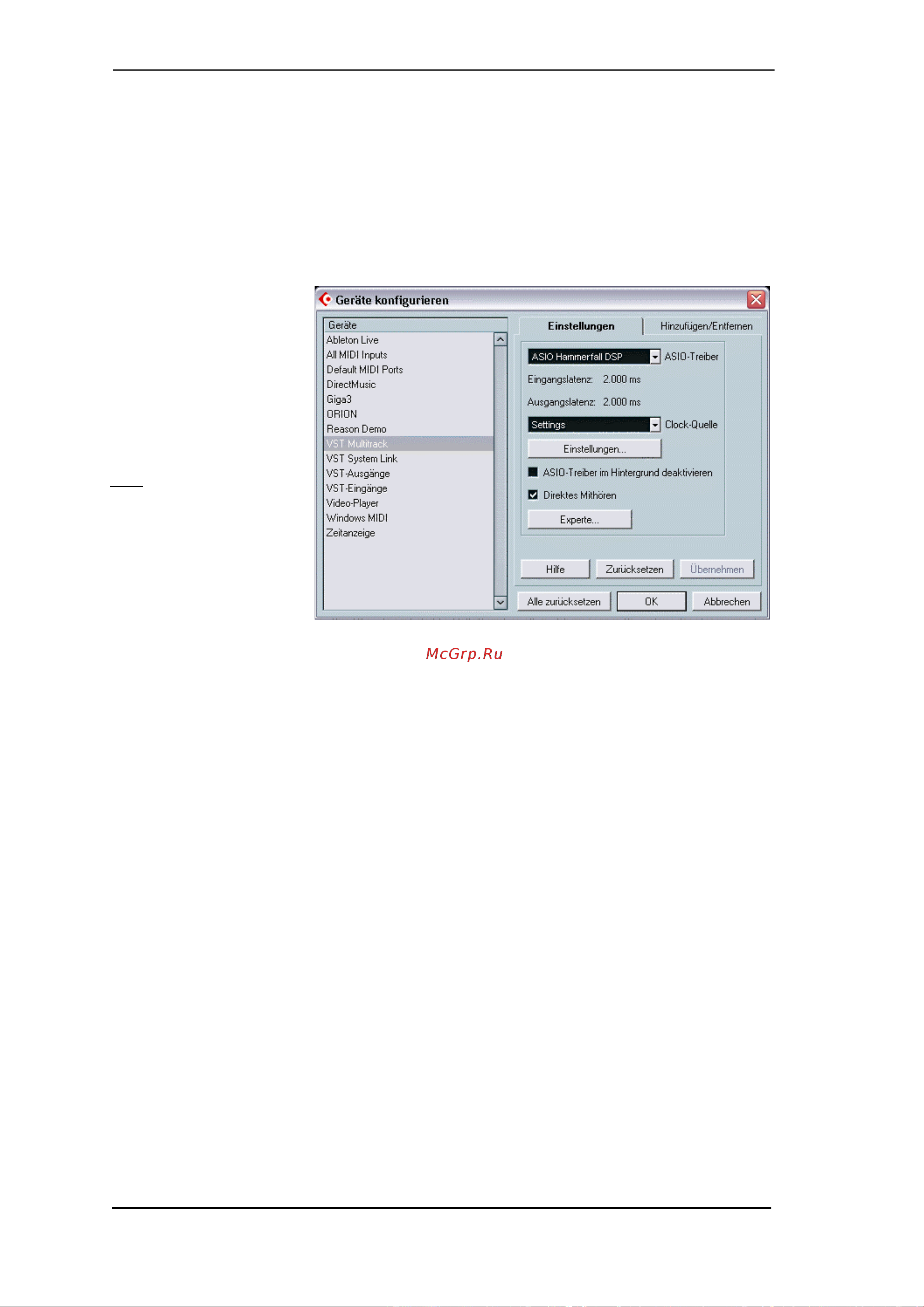 RME HDSPe MADI [22/72] Operation under asio