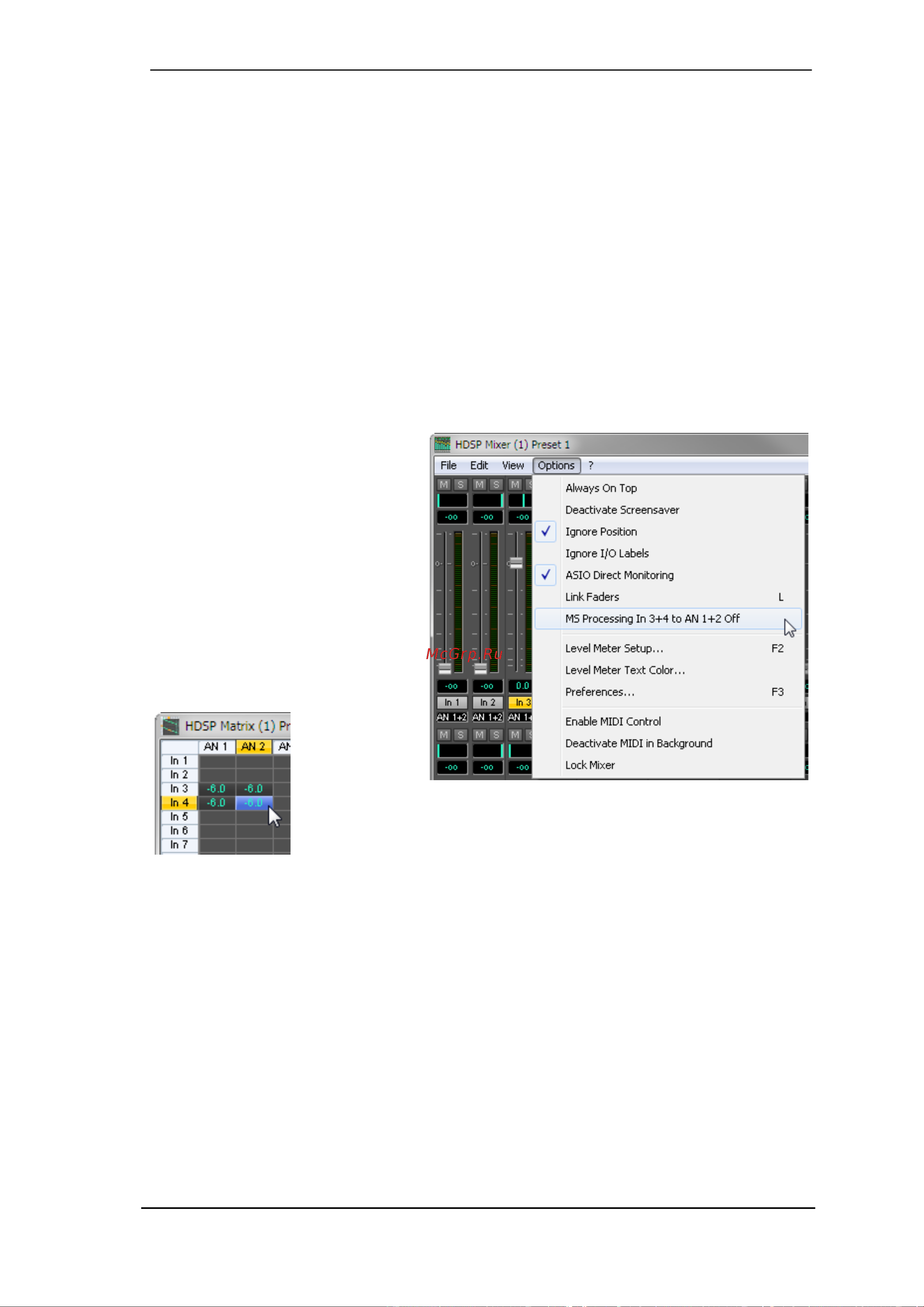 RME HDSPe MADI [57/72] Ms processing