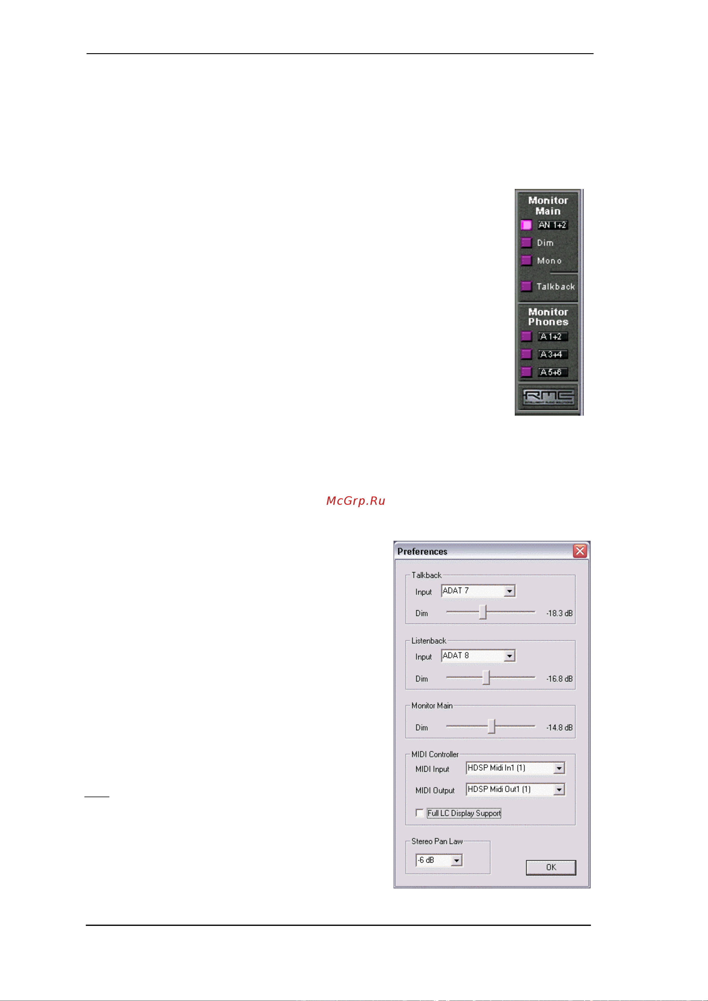RME HDSPe AIO [54/81] Preferences