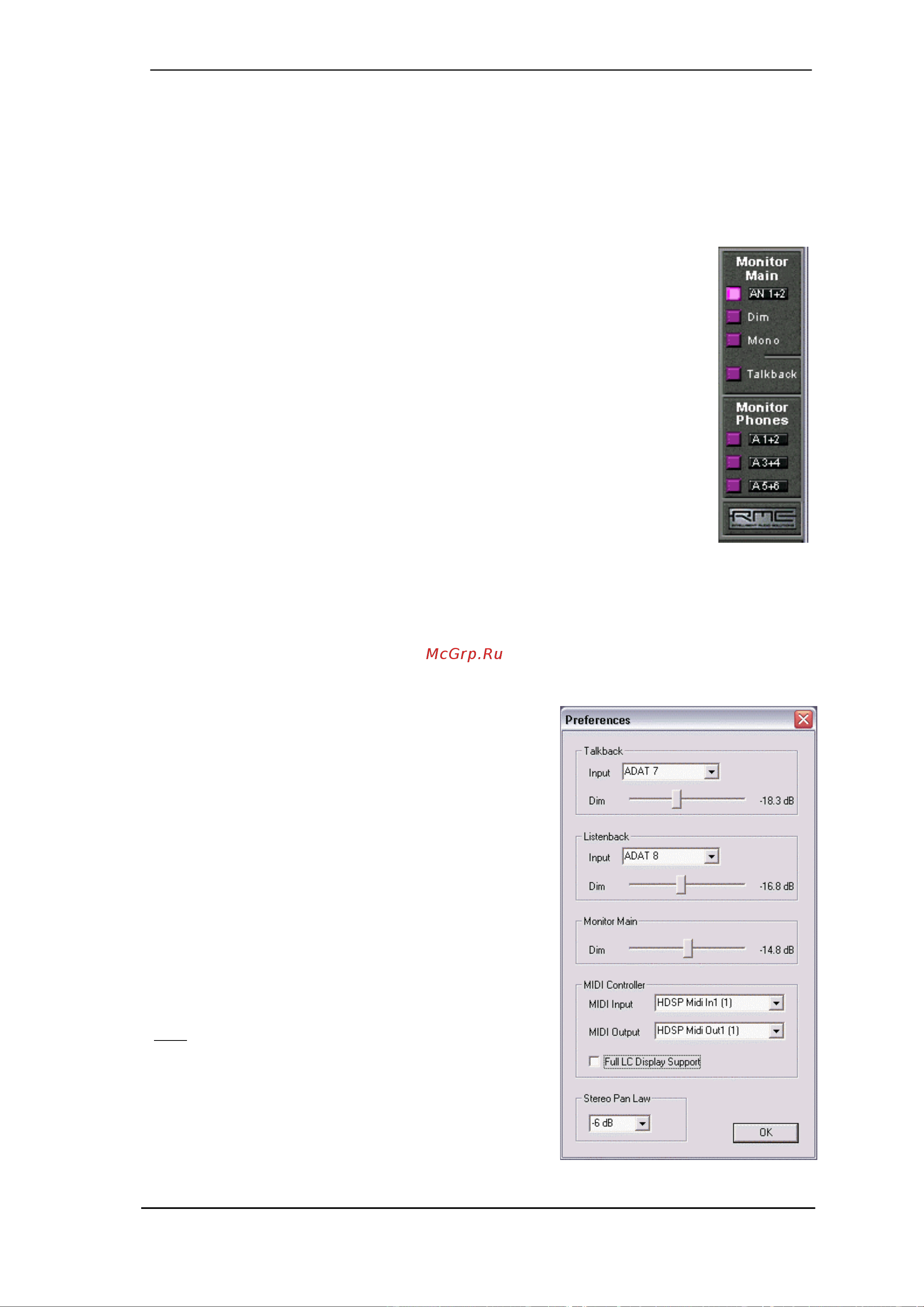 RME HDSP 9632 [61/87] Preferences