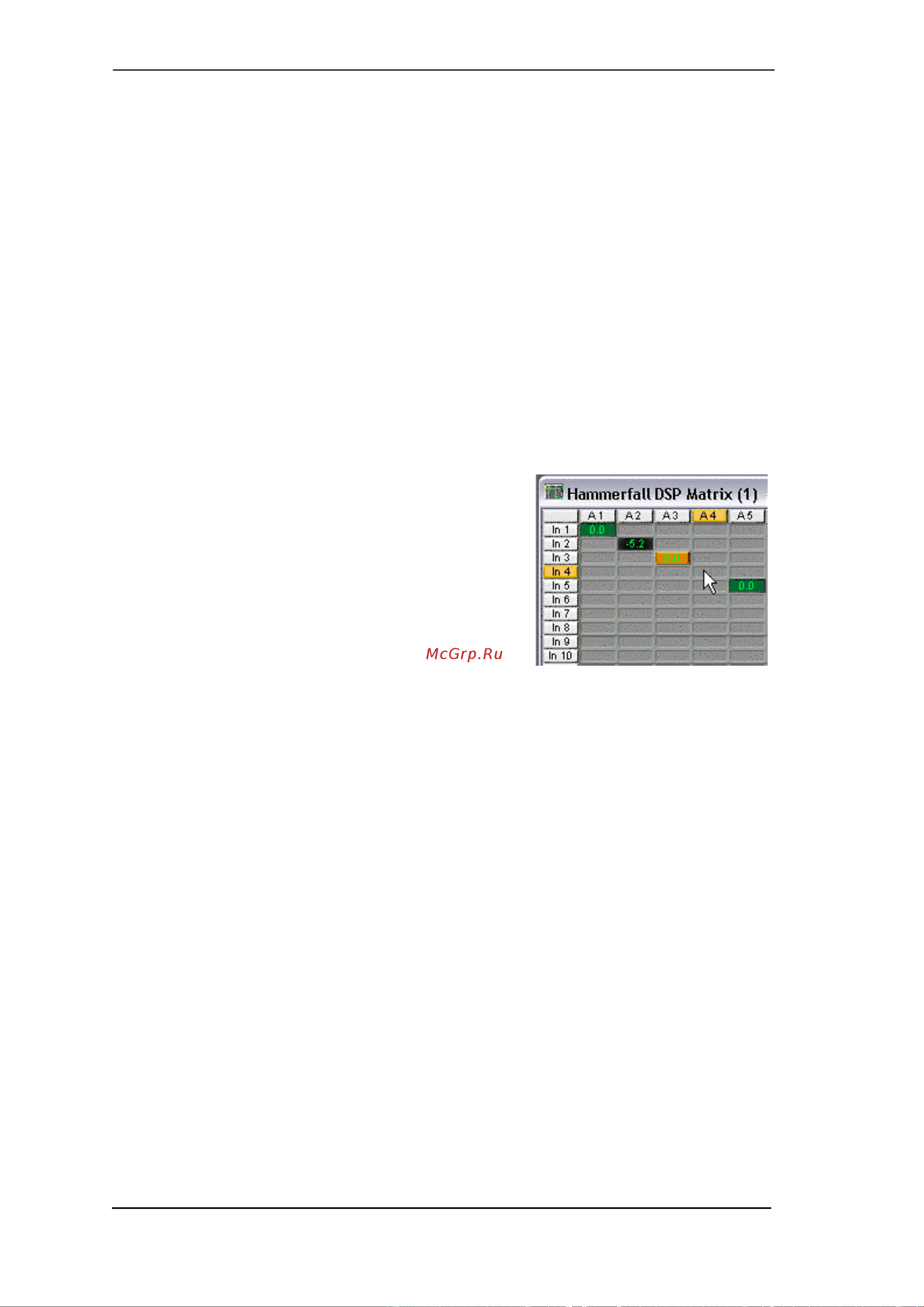 RME HDSP 9632 [66/87] Totalmix the matrix