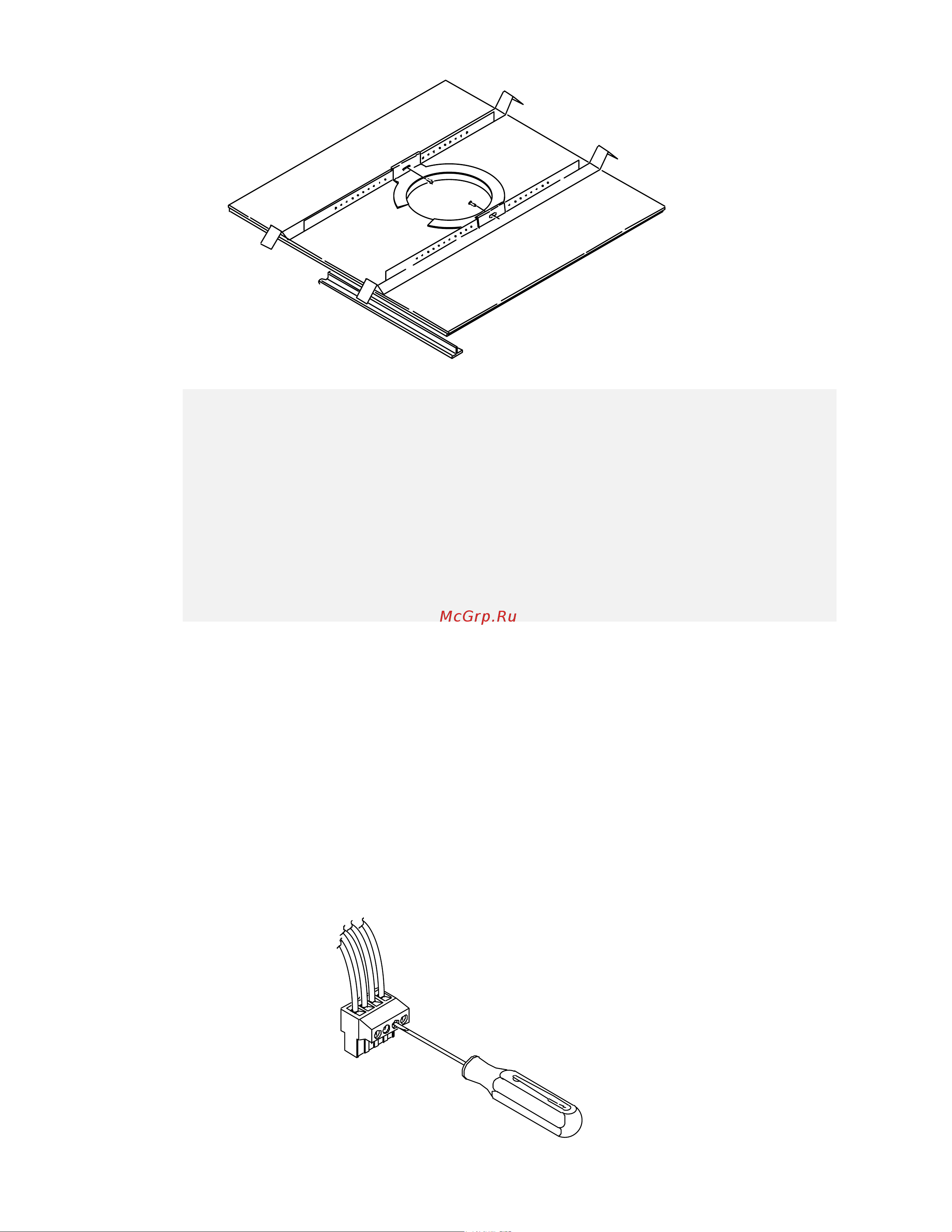 JBL CONTROL 19 CST [8/19] Non suspended ceiling types the c bracket can be optionally used by itself to shore up the ceiling material and to spread out the clamping force from the tab clamps insert the c plate through the cut hole in the ceiling and place it on the back side of the hole before inserting the speaker