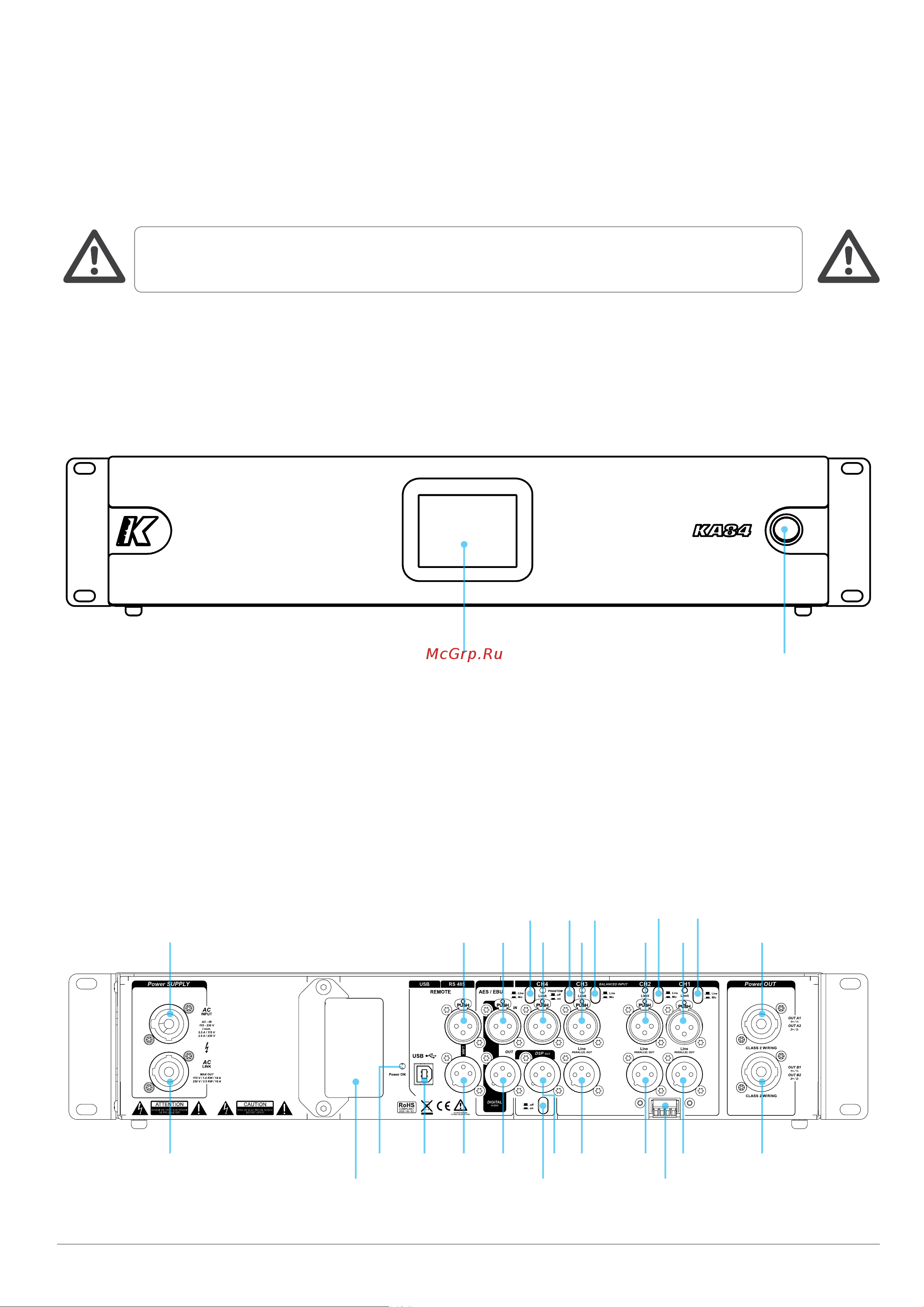 K-ARRAY KA24 [9/22] Front panel