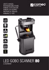 G Scan 80 LED Gobo Scanner 80W