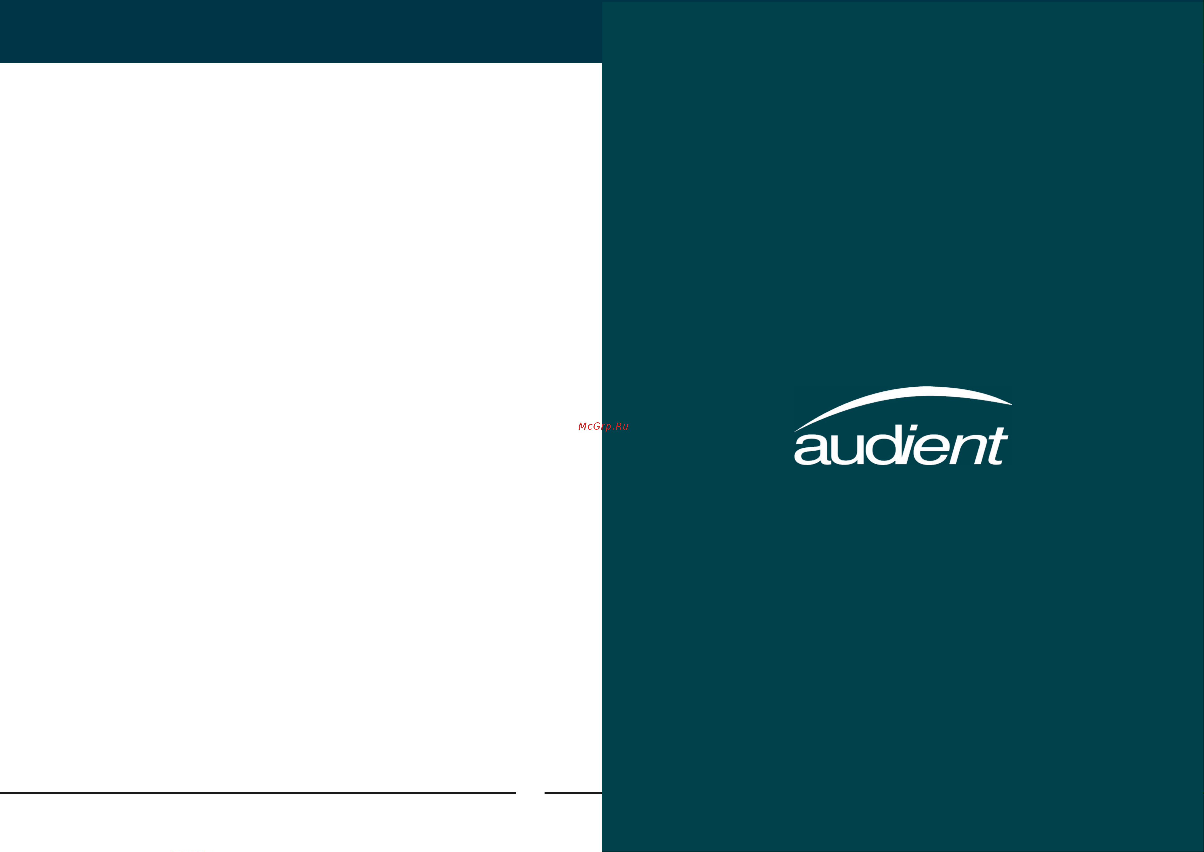 AUDIENT SONO [31/31] Словарь