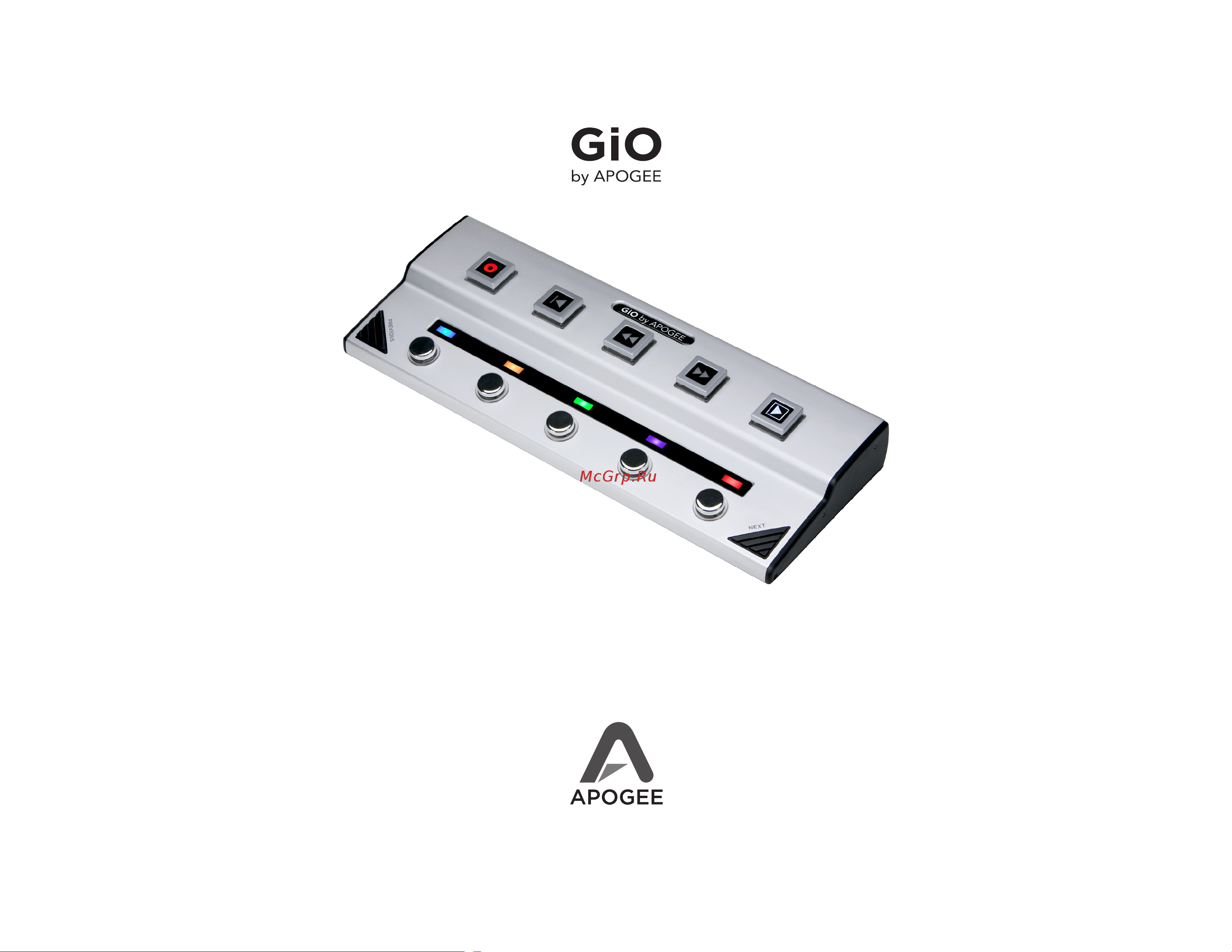 Apogee gio Руководство по эксплуатации онлайн