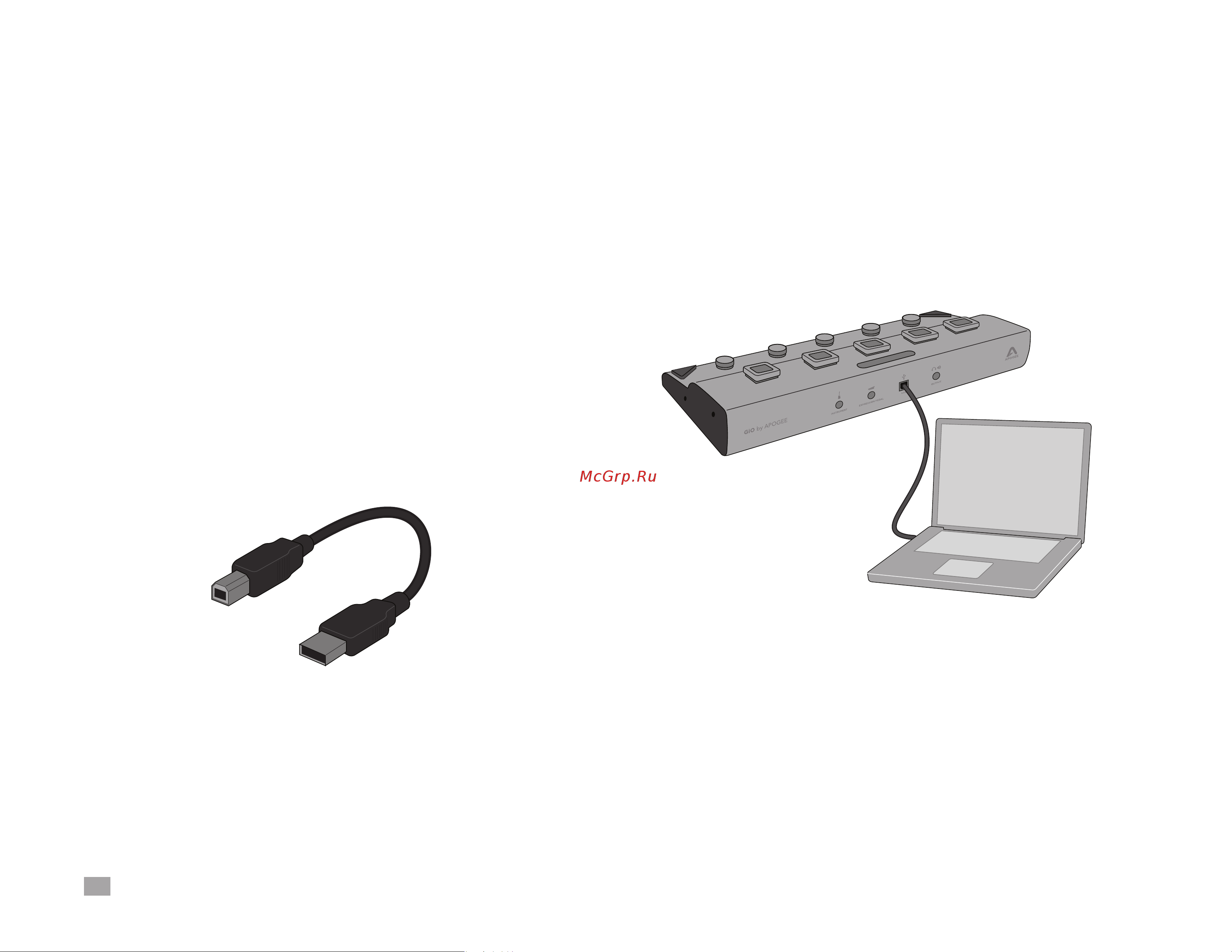 Apogee gio [8/29] Connecting gio