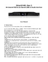 Antelope Audio Orion 32 HD | Gen 3 Руководство по эксплуатации