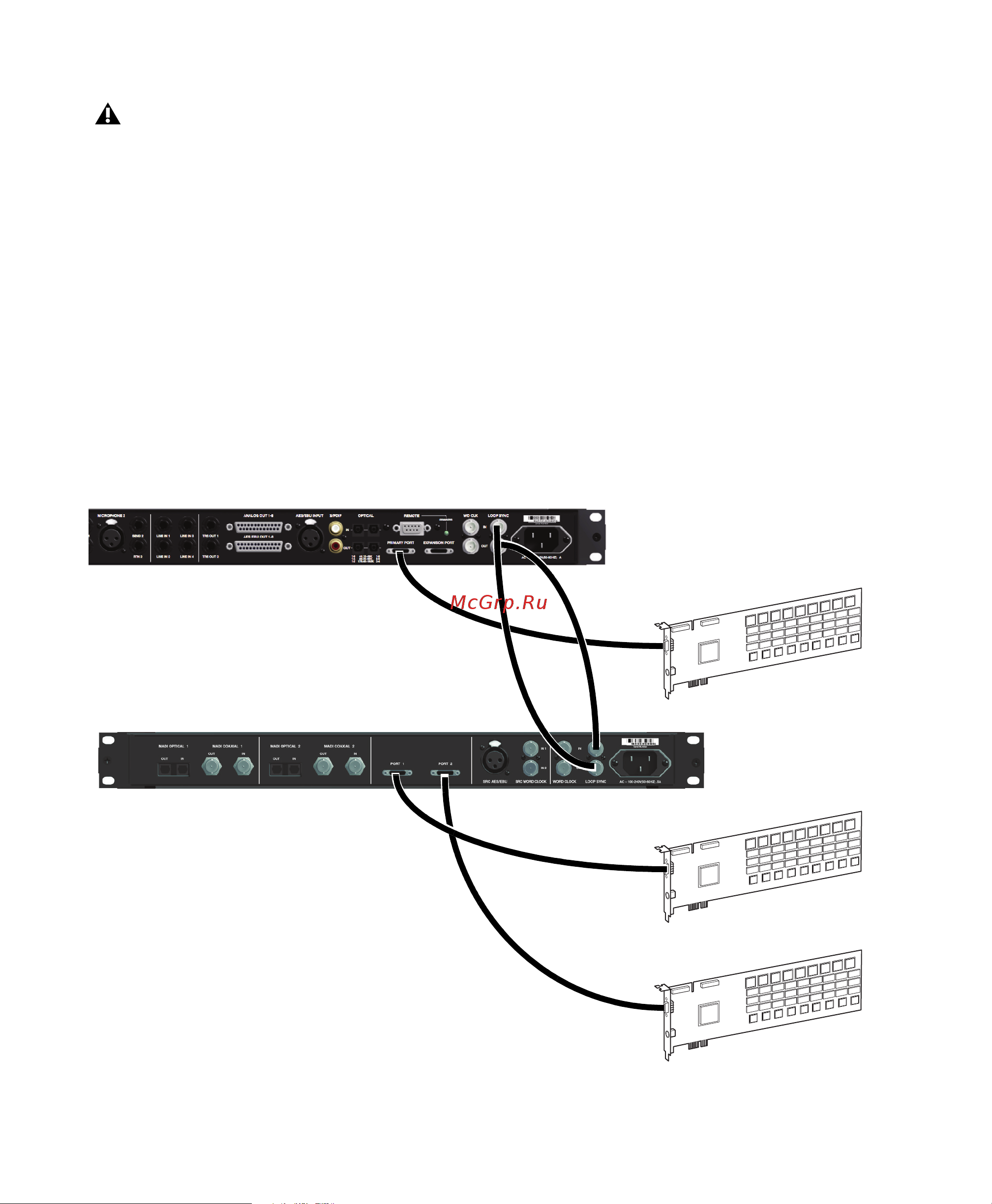 AVID HD MADI [16/30] Connecting loop sync