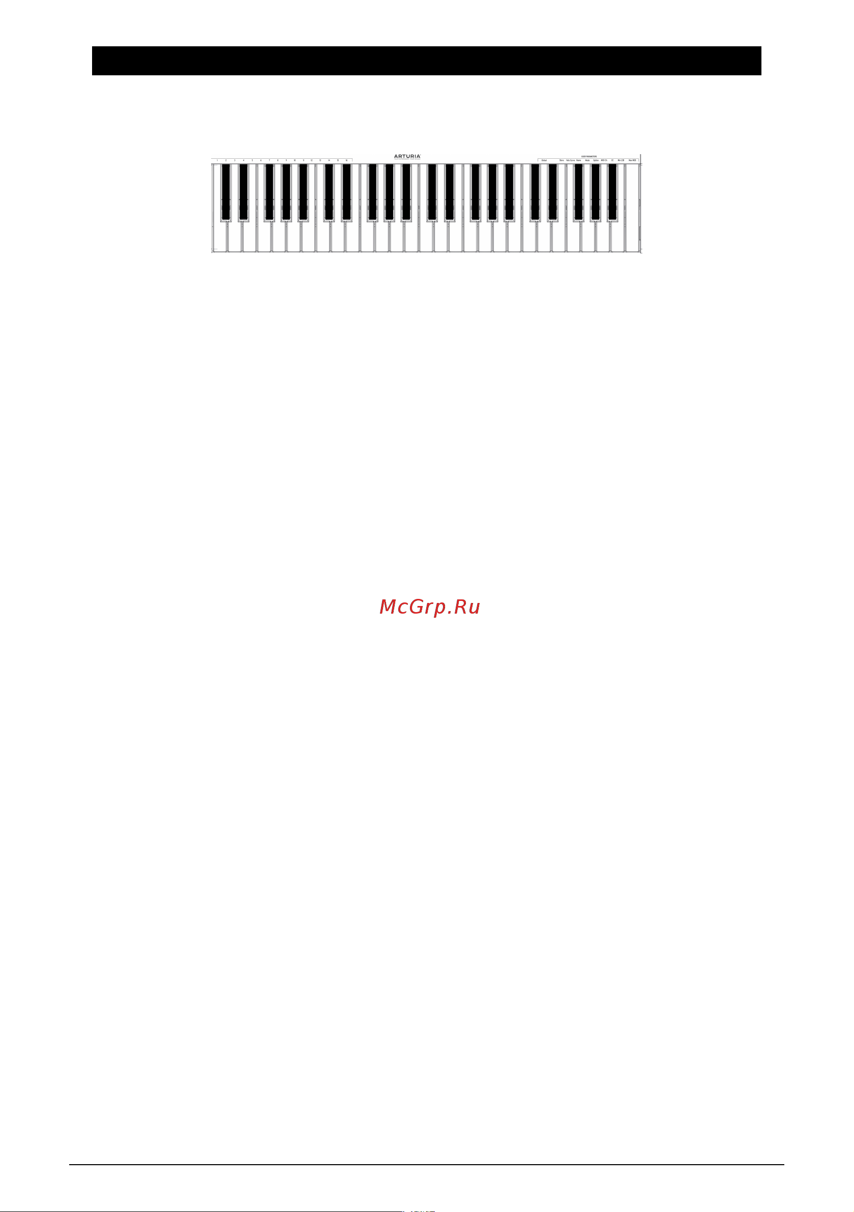 Arturia KeyLab 88 MkII [14/89] Arturia user manual keylab mkii overview