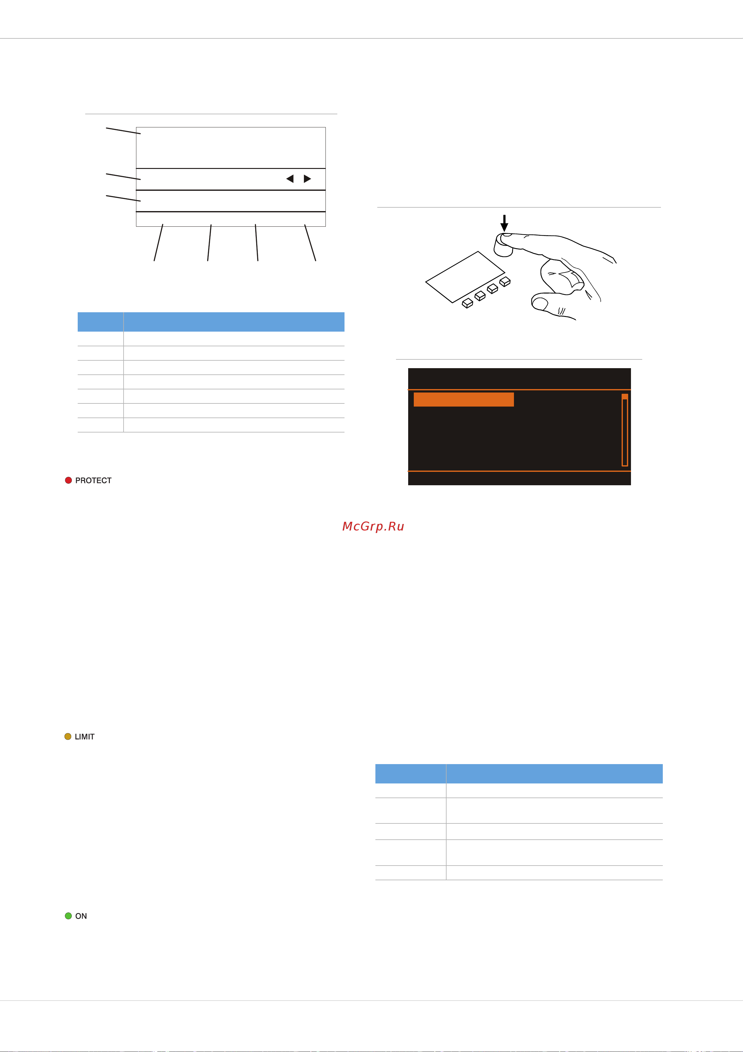 Dynacord PSD 218 [18/32] Main menu