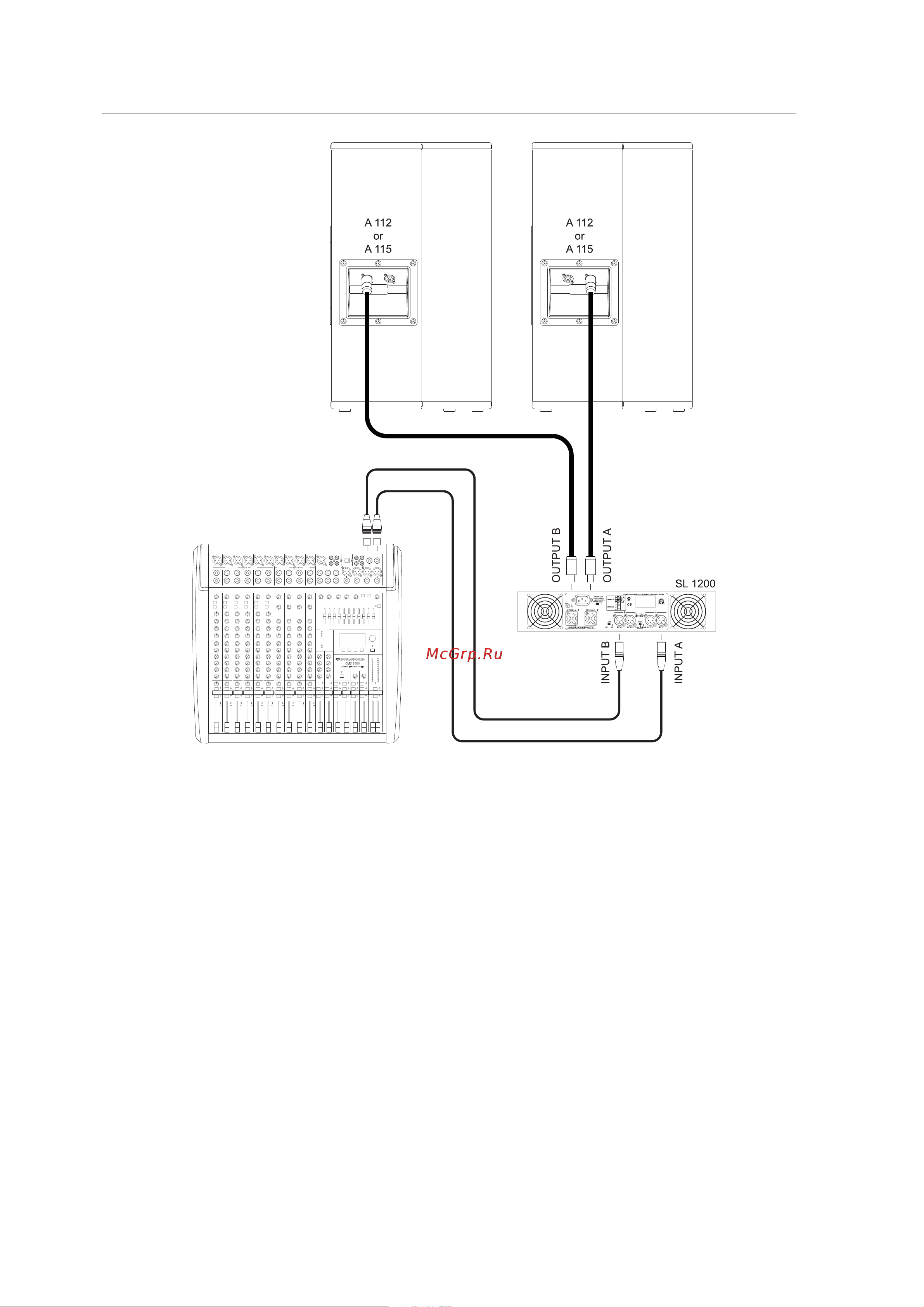 Dynacord A 115 Руководство по эксплуатации онлайн [4/6] 777823