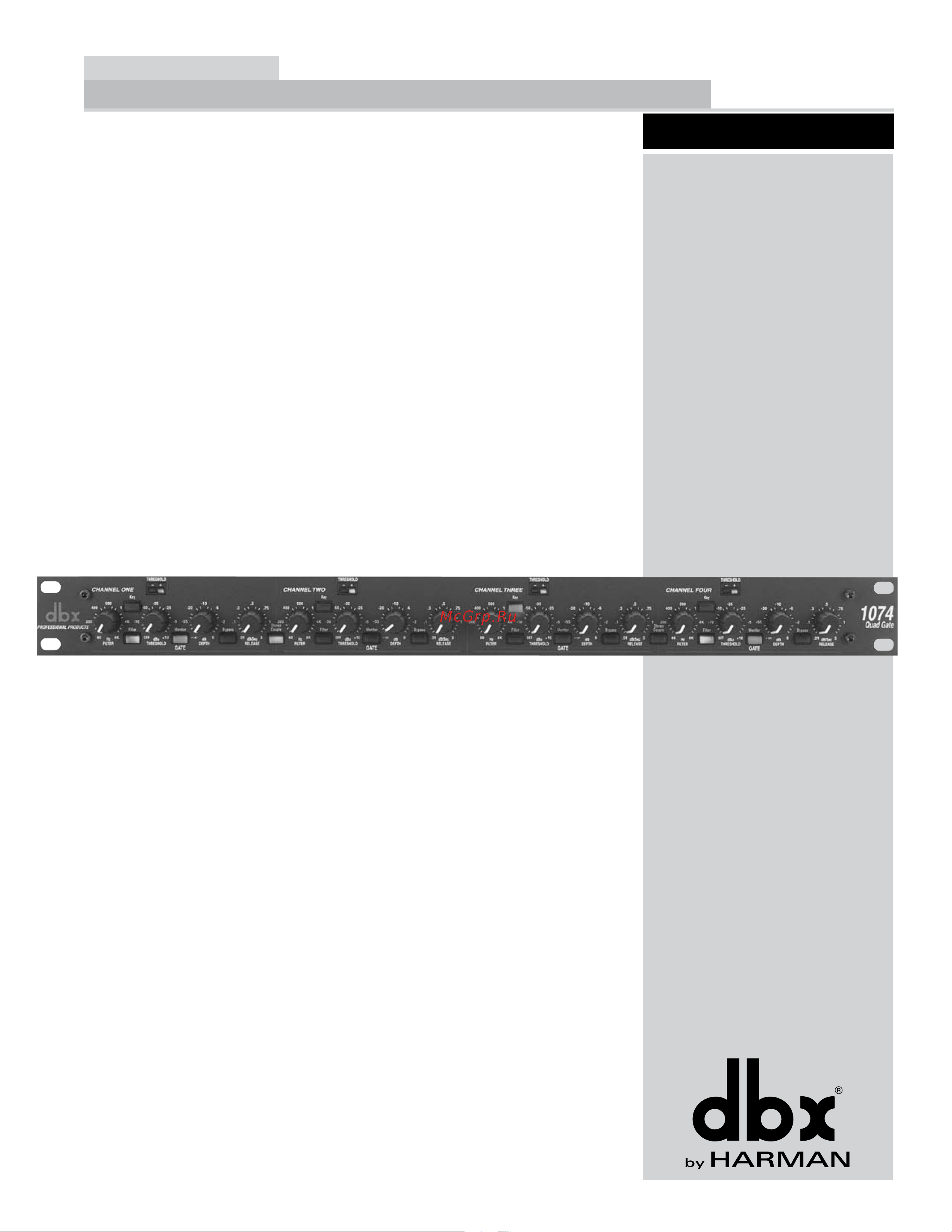 DBX 1074 [13/16] Appendix