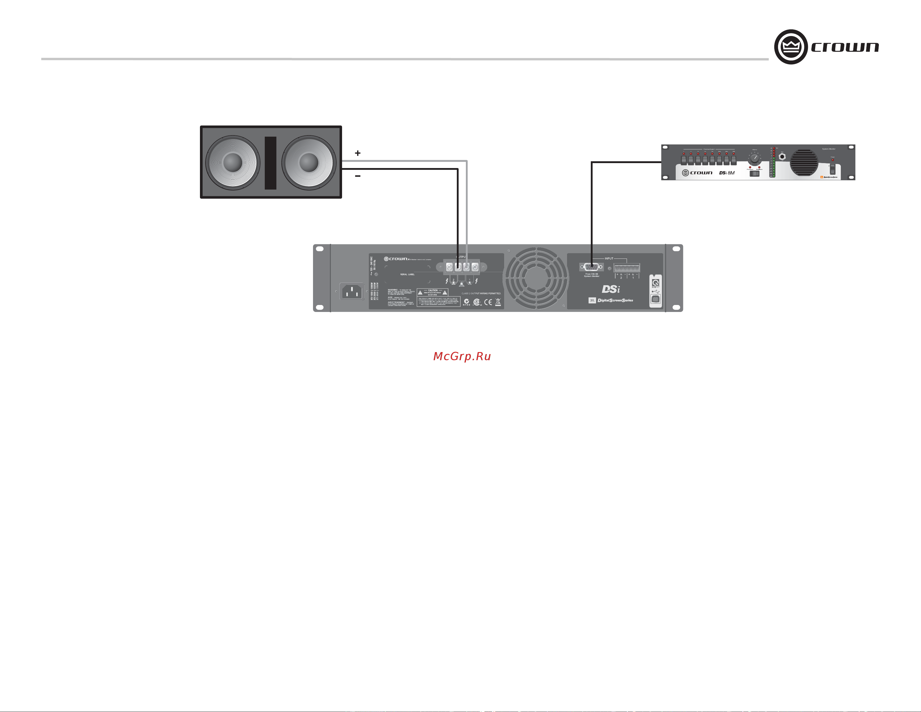 Crown DSi 1000 [13/49] Conﬁ guración