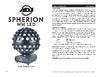 AMERICAN DJ Spherion WH LED Руководство по эксплуатации