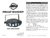 AMERICAN DJ Revo Sweep Руководство по эксплуатации