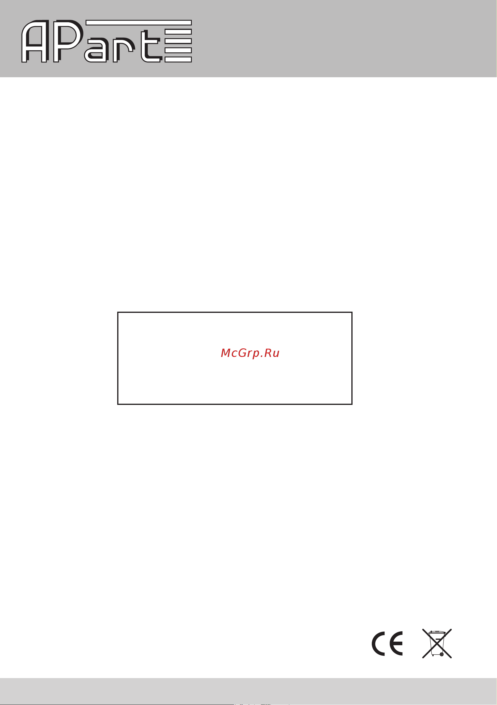 APart OVO8P-W [16/16] Www apart audio com