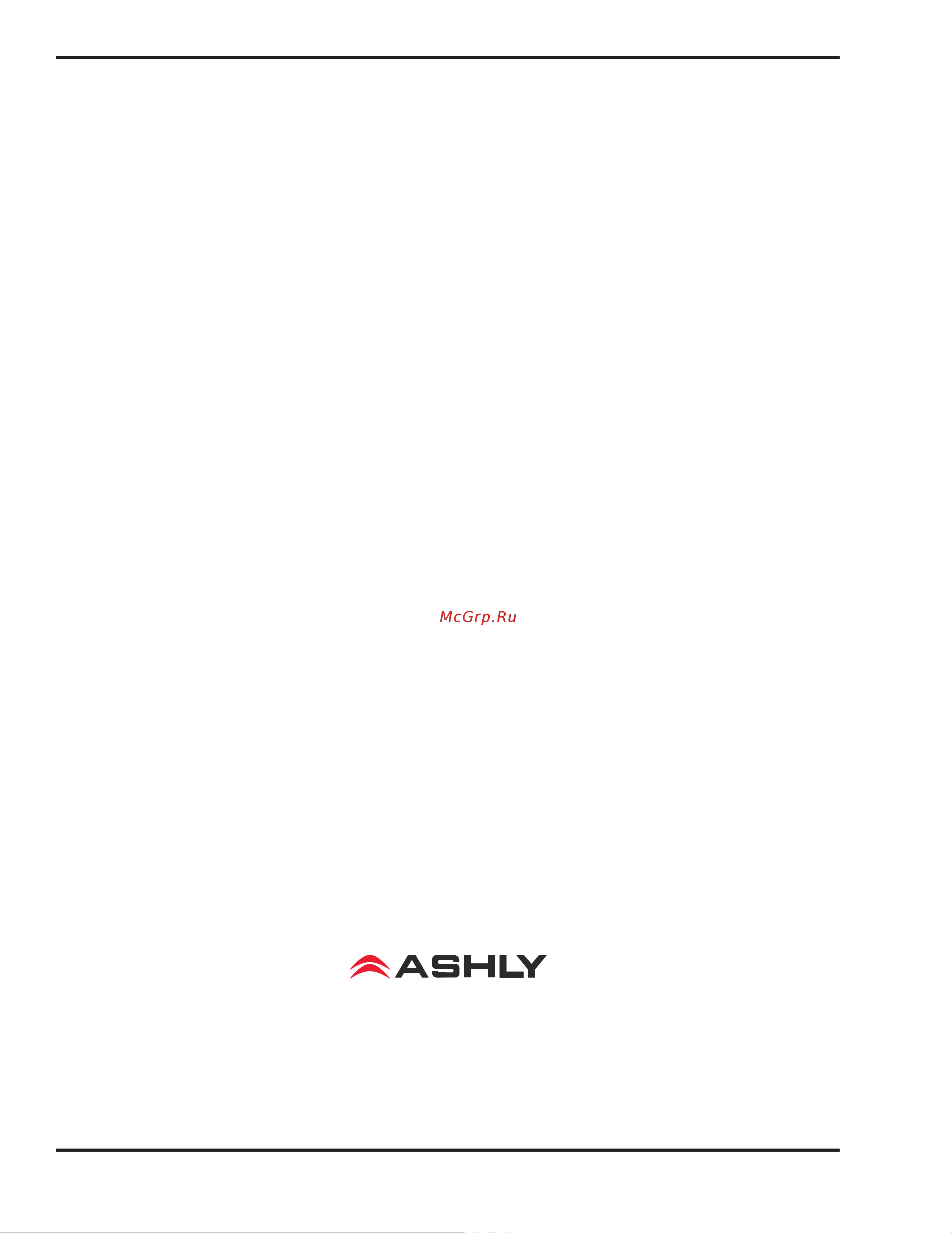 ASHLY MX-508 [12/12] Operating manual mx 508 stereo microphone line mixer