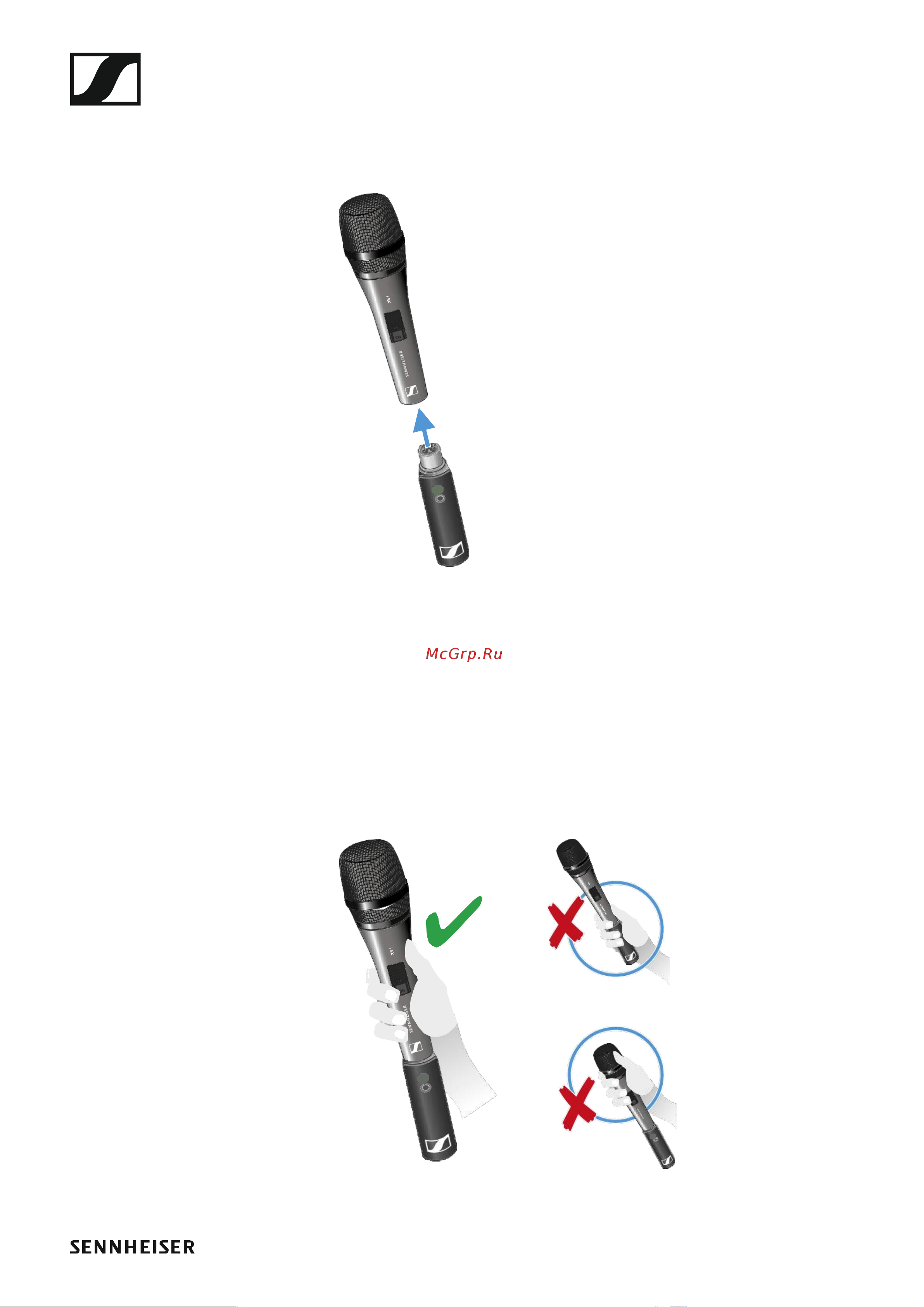 Sennheiser XSW-D Portable Base Set [11/78] Использование