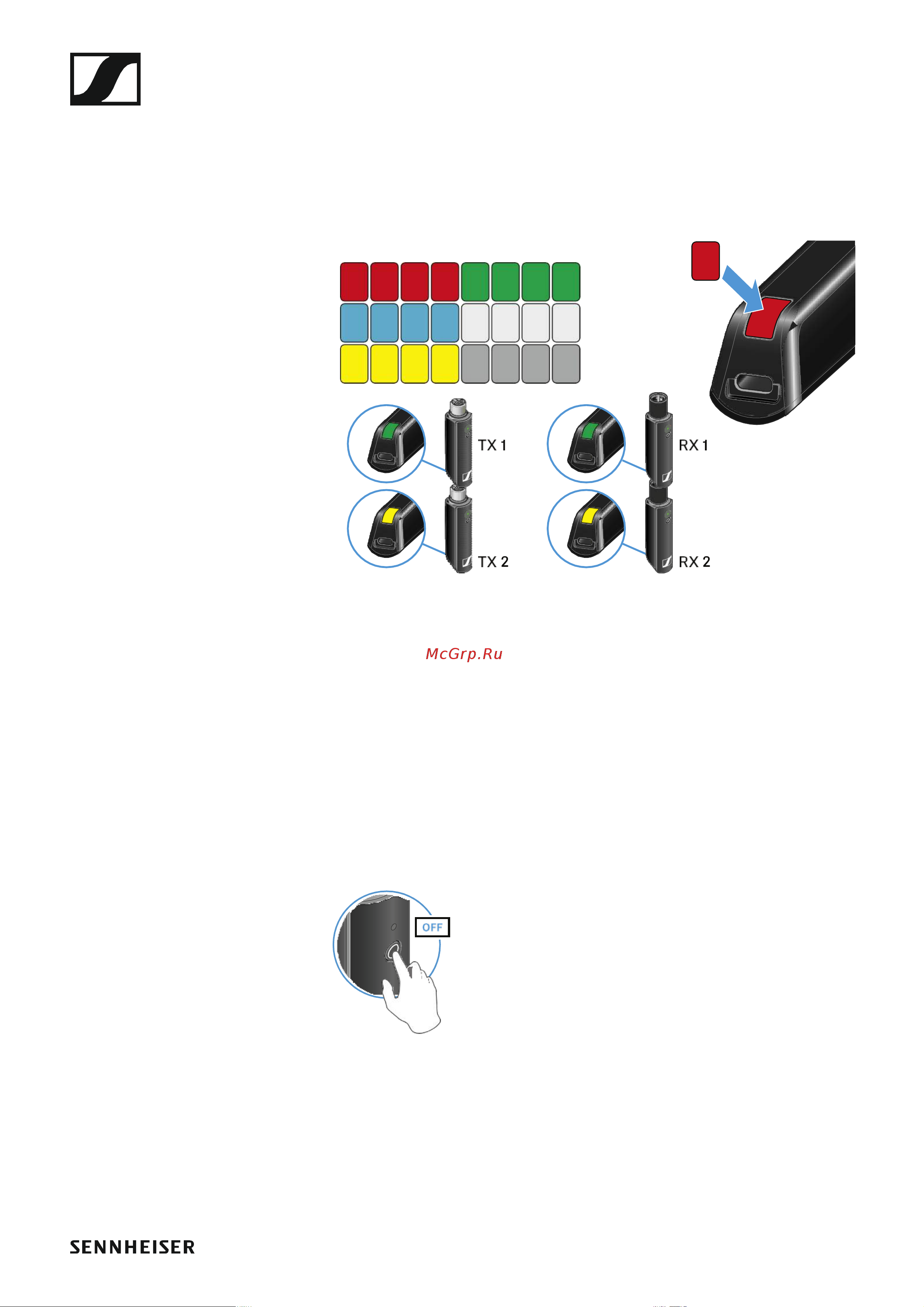 Sennheiser XSW-D Portable Base Set Руководство по эксплуатации онлайн [58/78] 777872