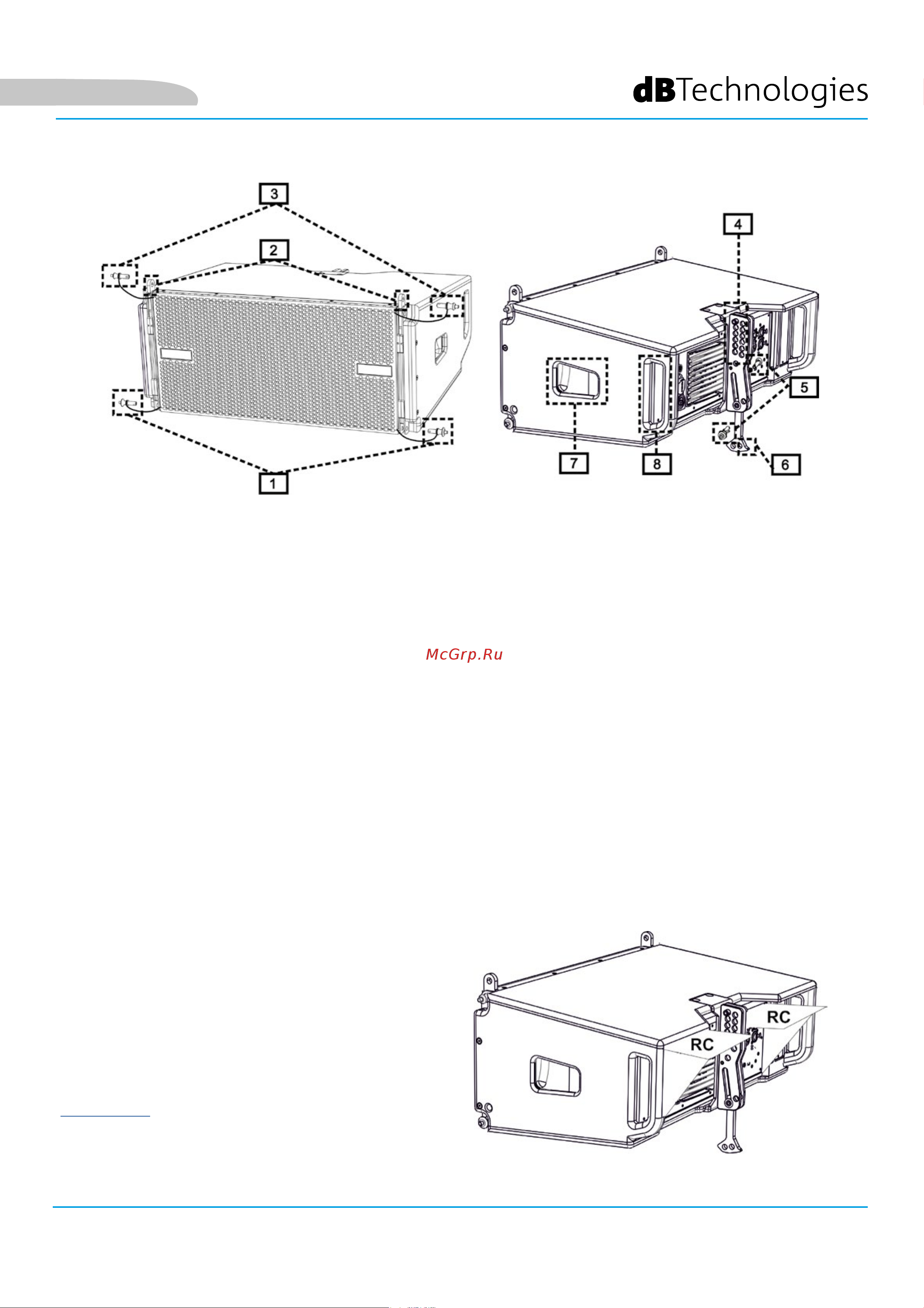 DB TECHNOLOGIES VIO L208 [124/149] Mecánica