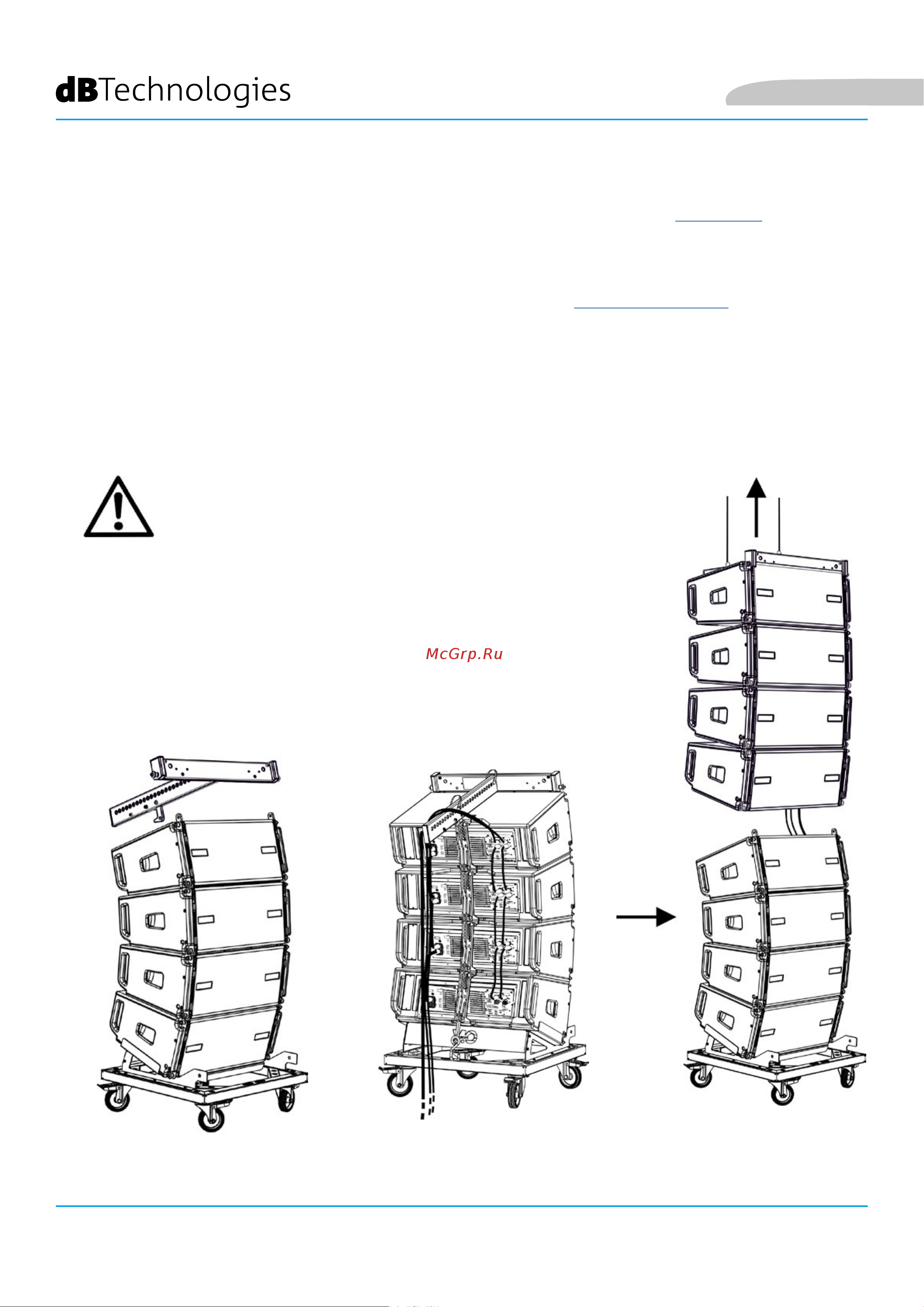DB TECHNOLOGIES VIO L208 [25/149] Attenzion