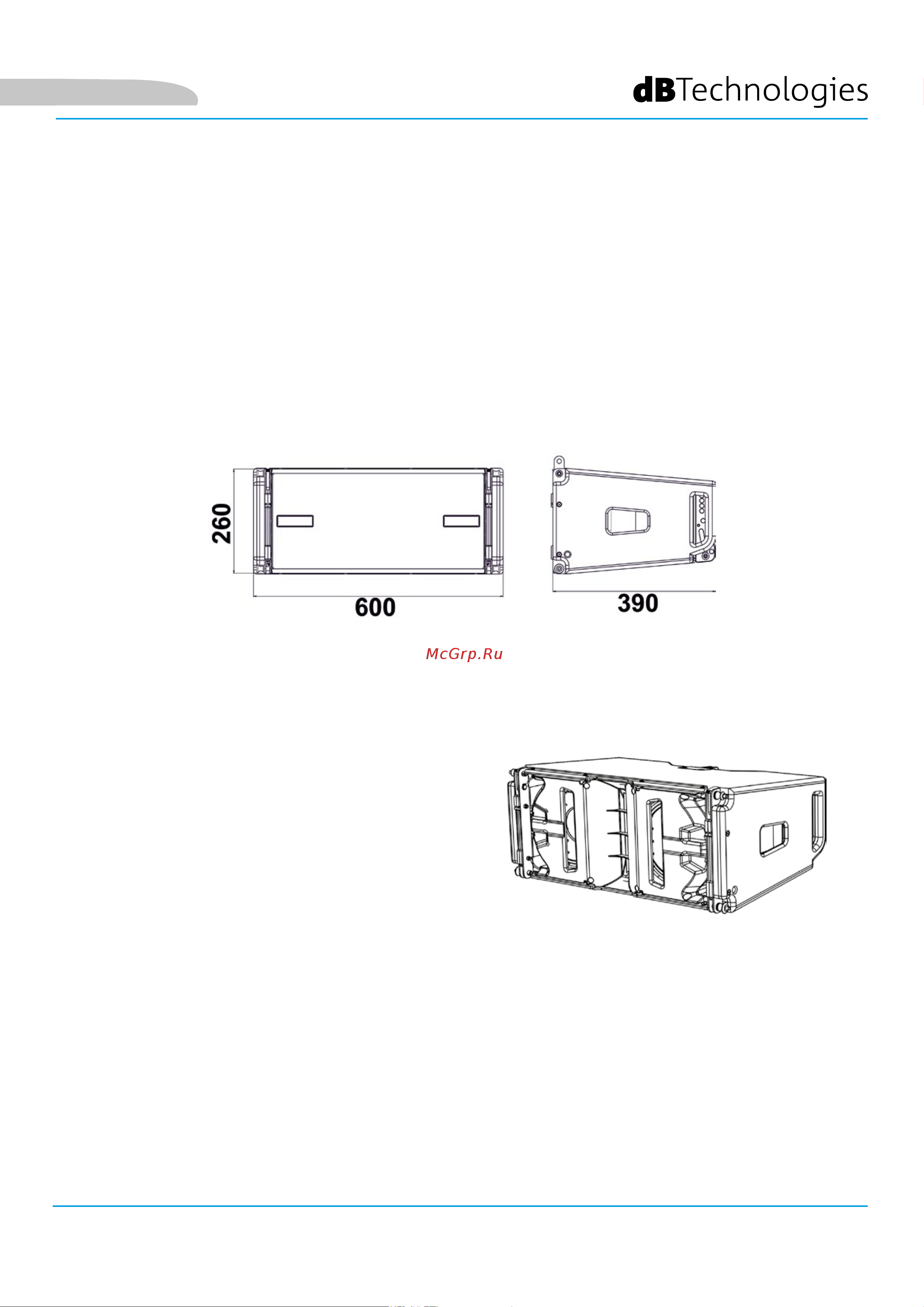 DB TECHNOLOGIES VIO L208 [36/149] Acoustical features