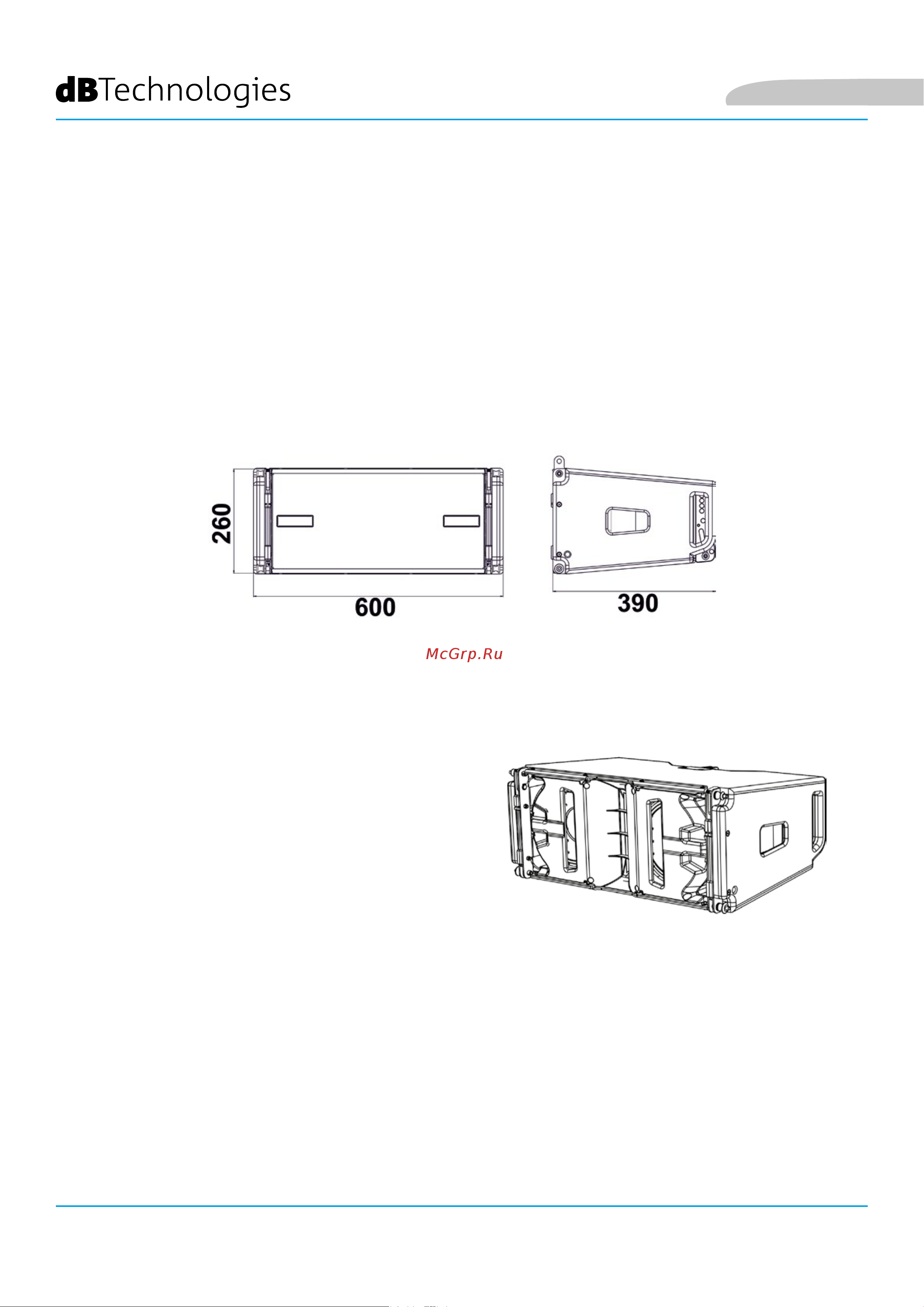 DB TECHNOLOGIES VIO L208 [7/149] Caratteristiche acustiche
