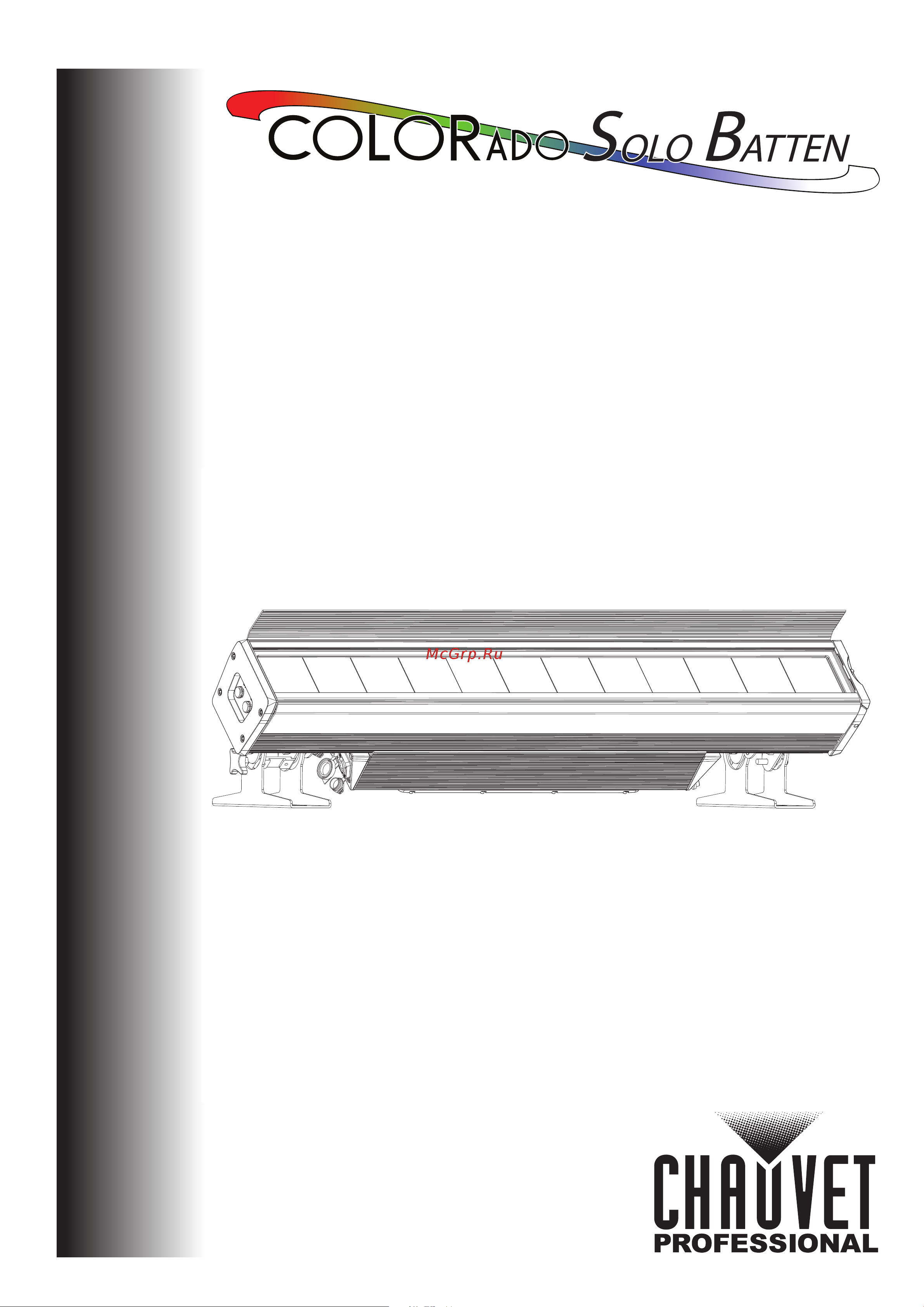 CHAUVET COLORado Solo Batten Руководство по эксплуатации онлайн
