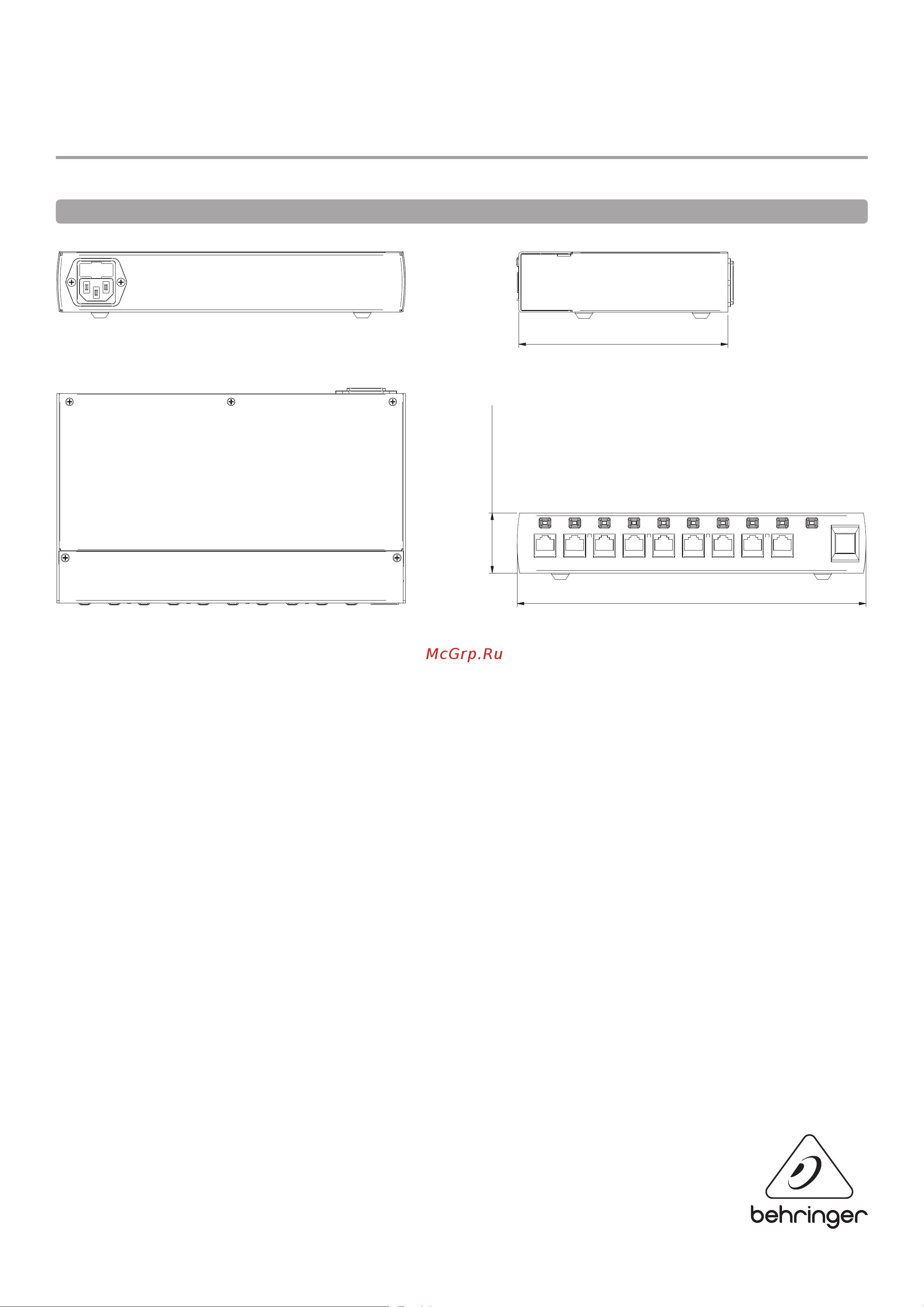 Behringer Powerplay P16D Ultranet [4/4] Channel digital ultranet distributor