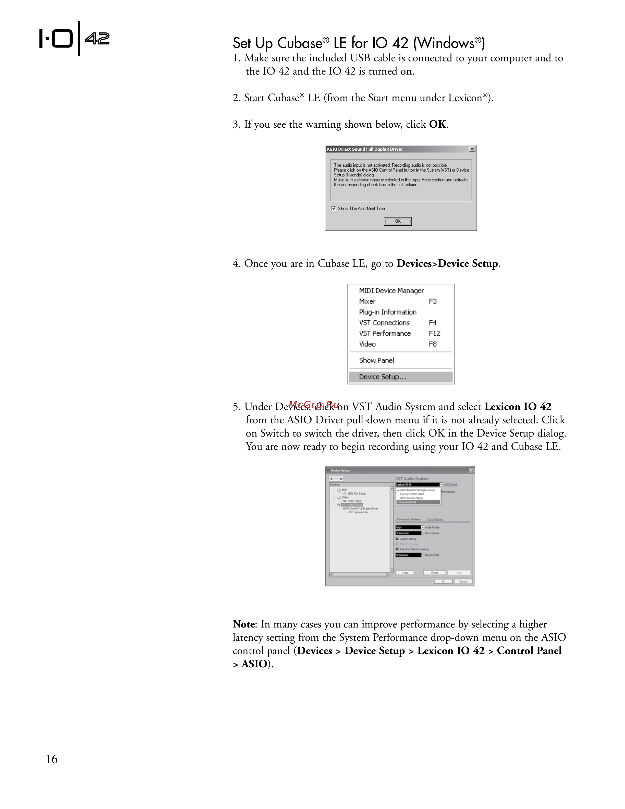 Lexicon IO42 [22/32] Le for io 42 window