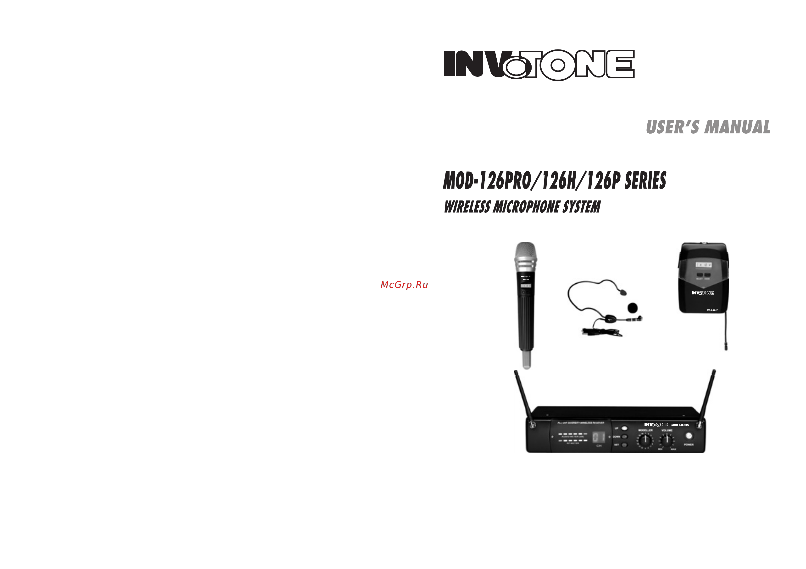Invotone MOD126LV Руководство по эксплуатации онлайн