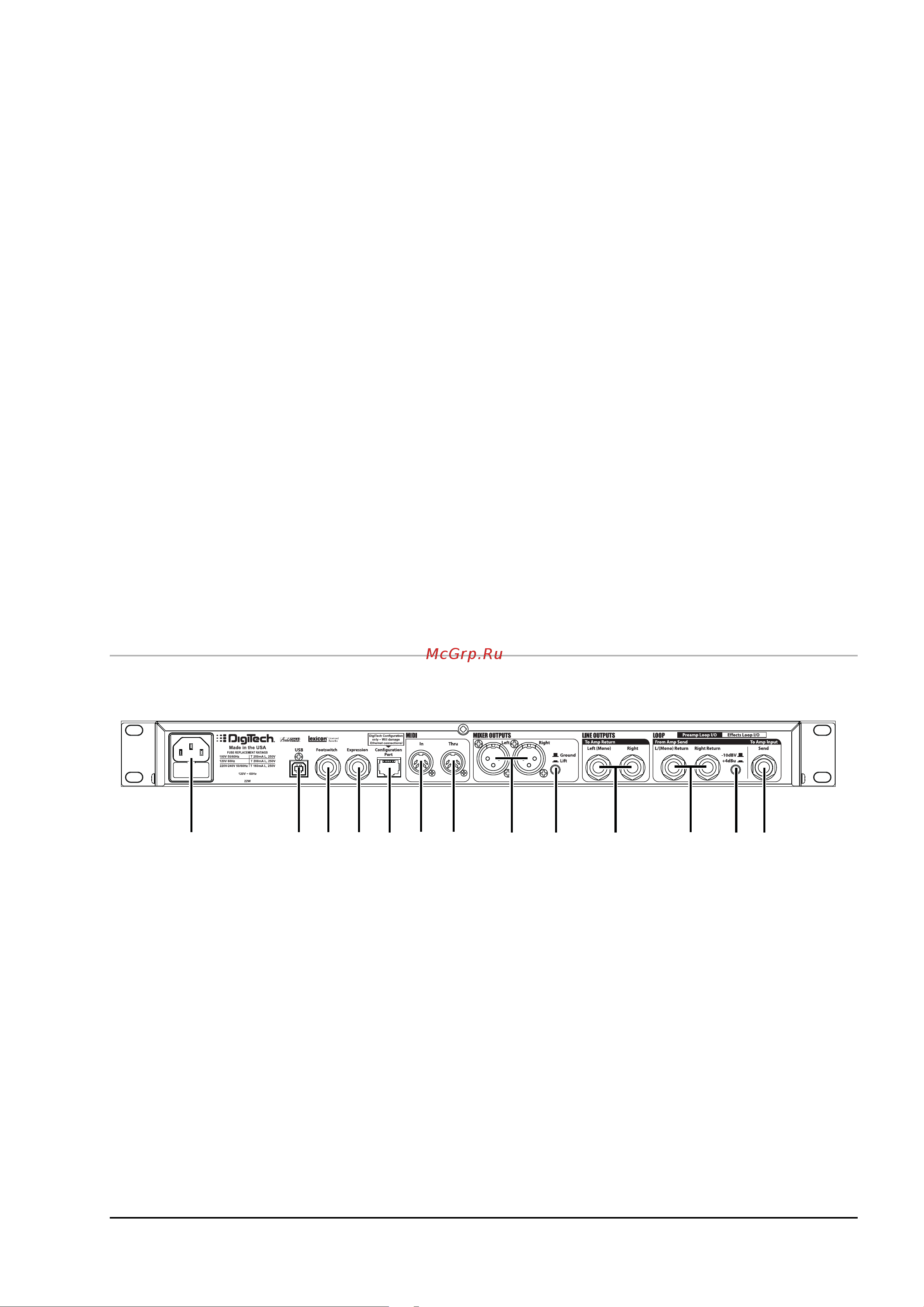 Digitech GSP1101 [9/47] 2 3 4 5 7 8 9 10 11 12 13 6