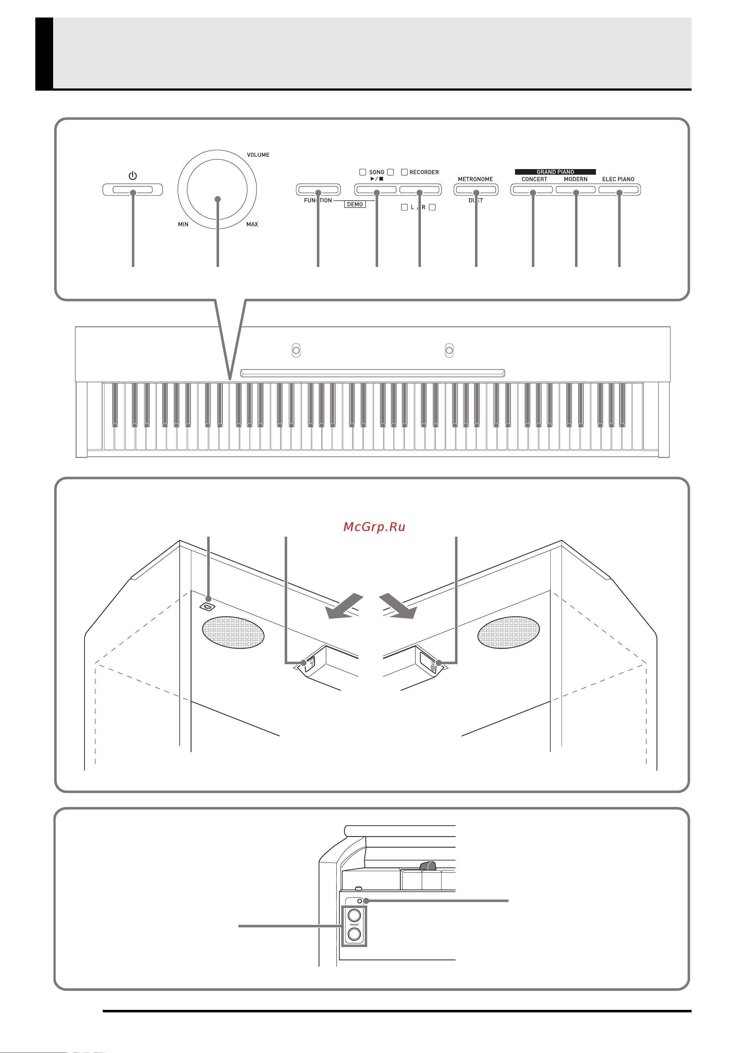 Casio AP-250 BK [4/41] Общие указания