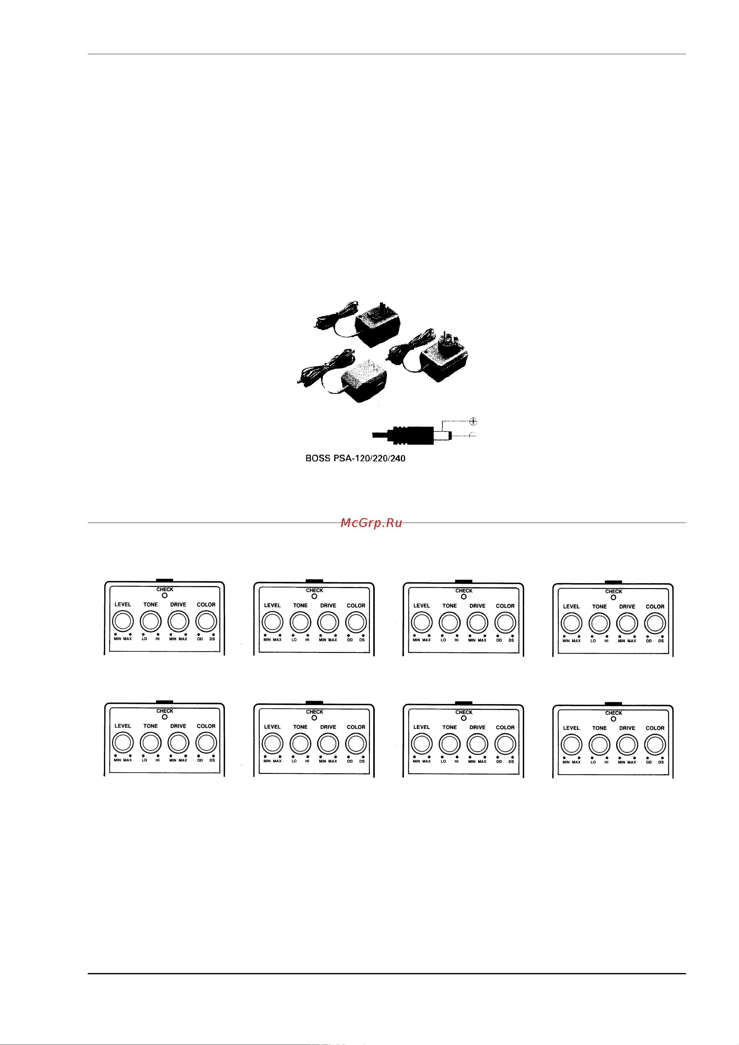 Boss OS-2 [5/6] Шаблоны установок