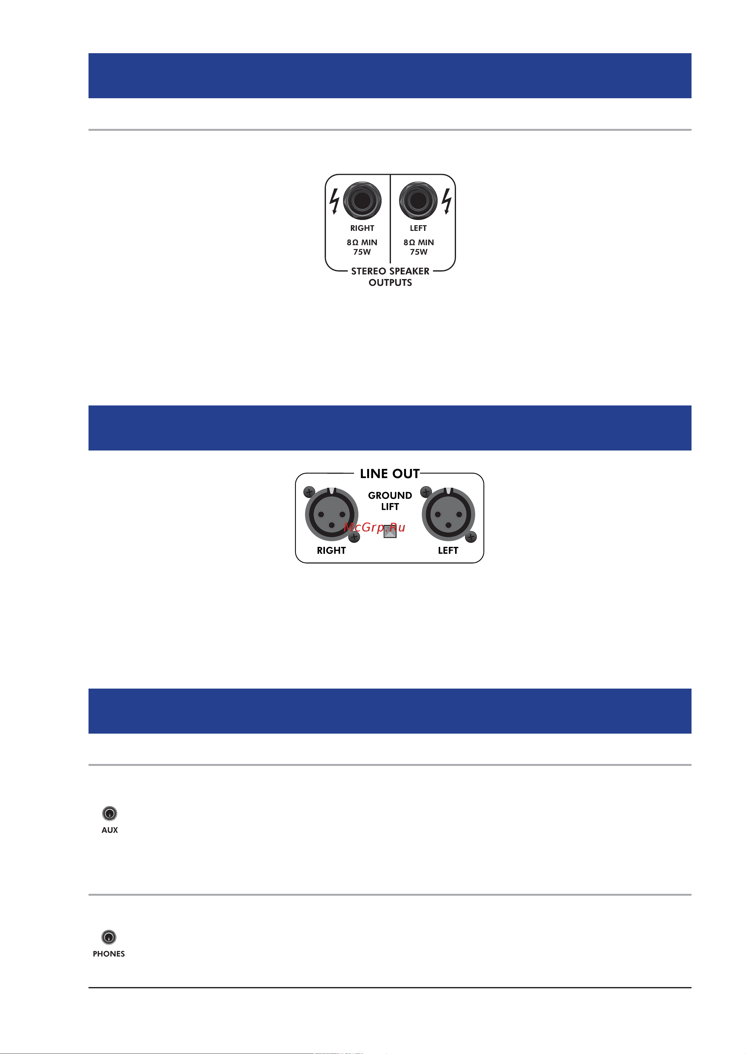 Fender MUSTANG IV (V2) [25/28] Выходы на динамики выходы на динамики