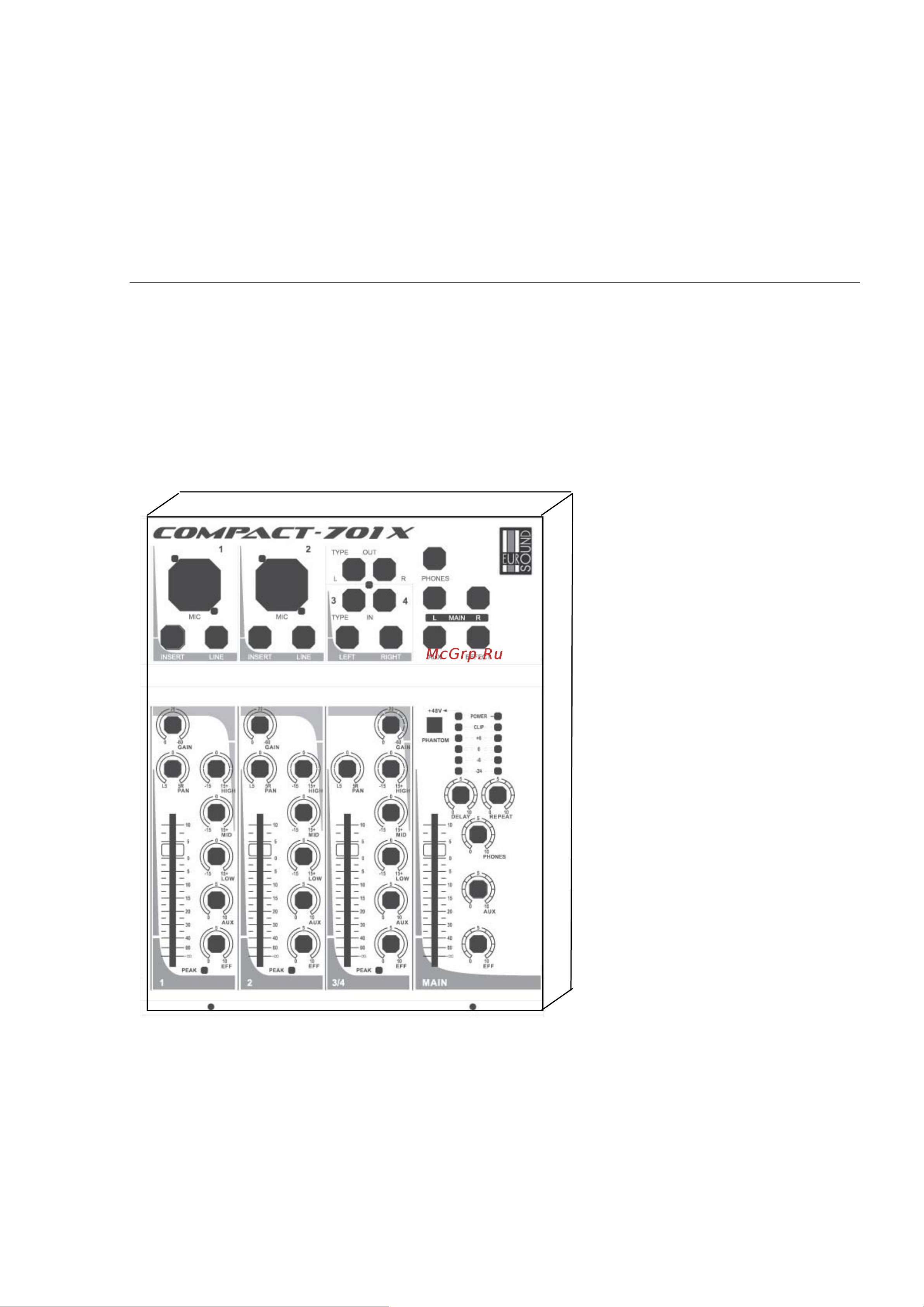 EUROSOUND Compact-701X Руководство по эксплуатации онлайн