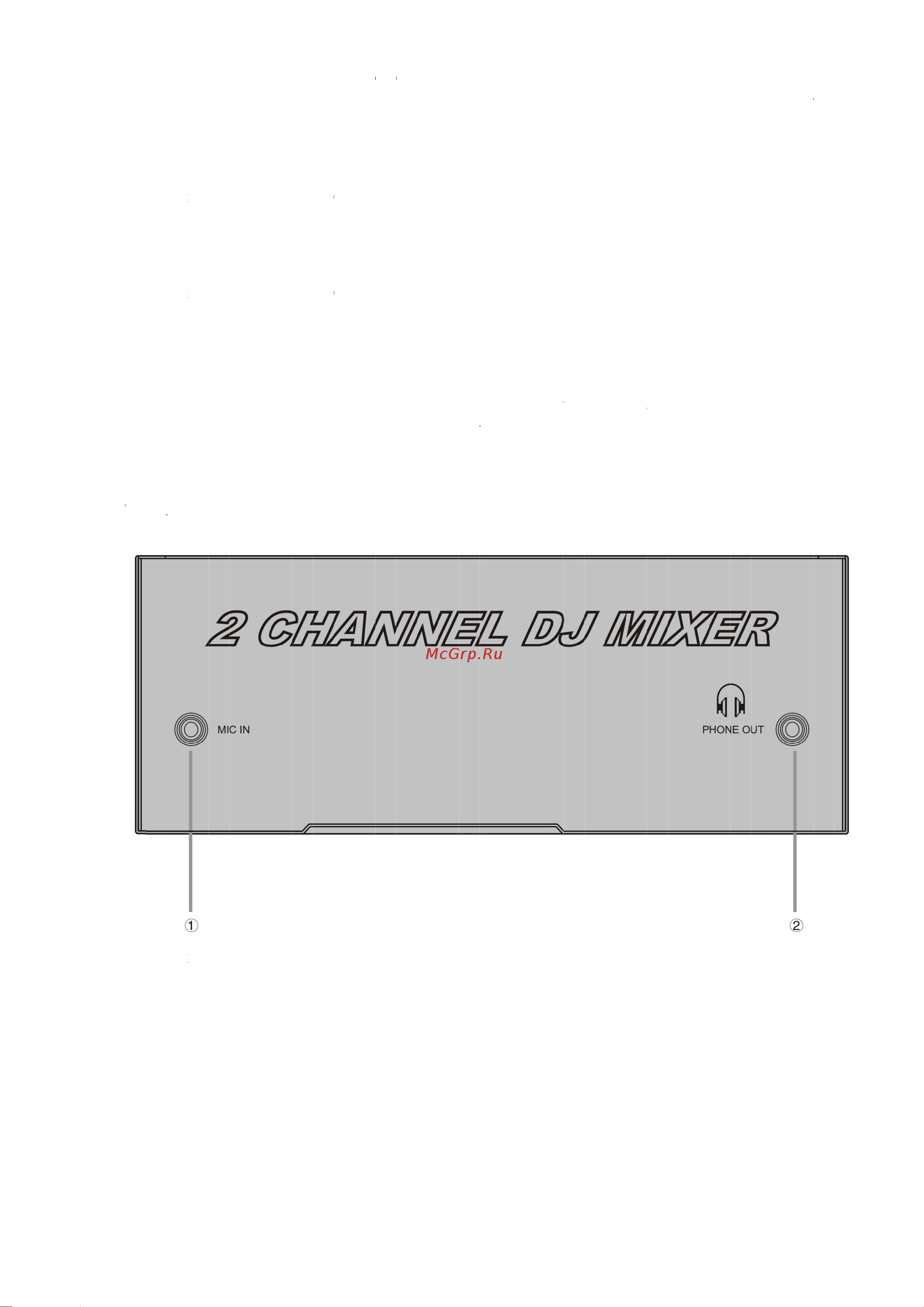 EUROSOUND M-20 [9/12] Передняя панель